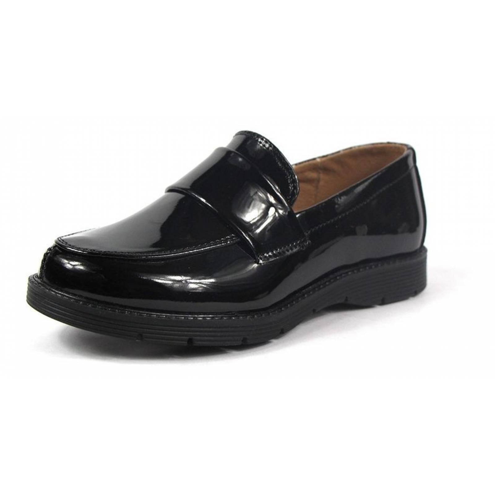 Zapatos Para Mujer Casuales Formales Charol Negro 