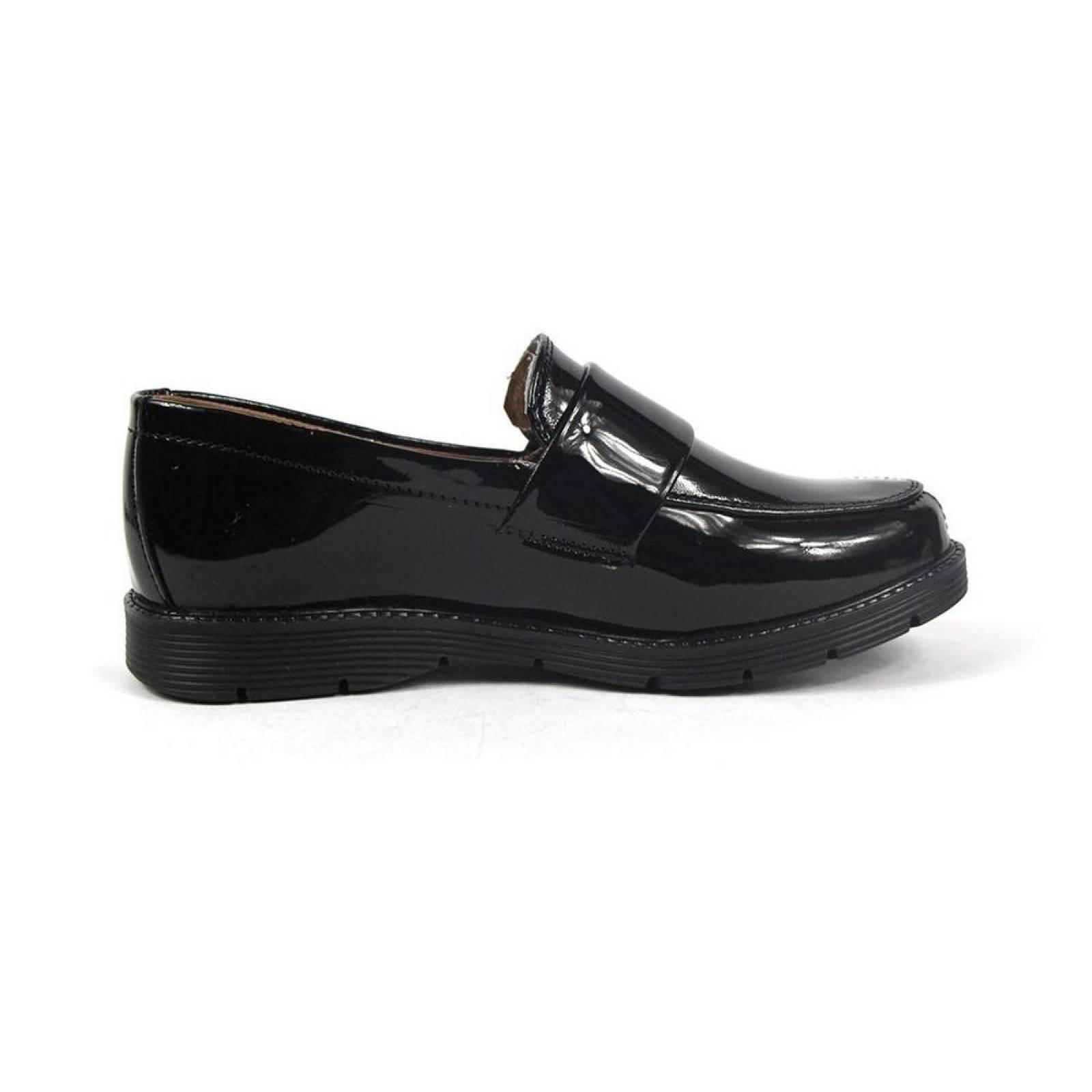 Zapatos Para Mujer Casuales Formales Charol Negro 