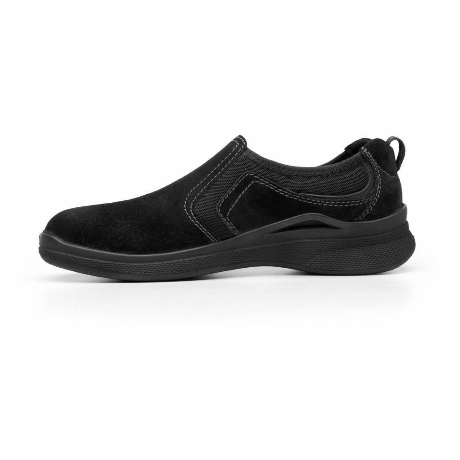 Zapato Dama Mujer Flexi Confort Negro Gamuza Casual Cómodo 