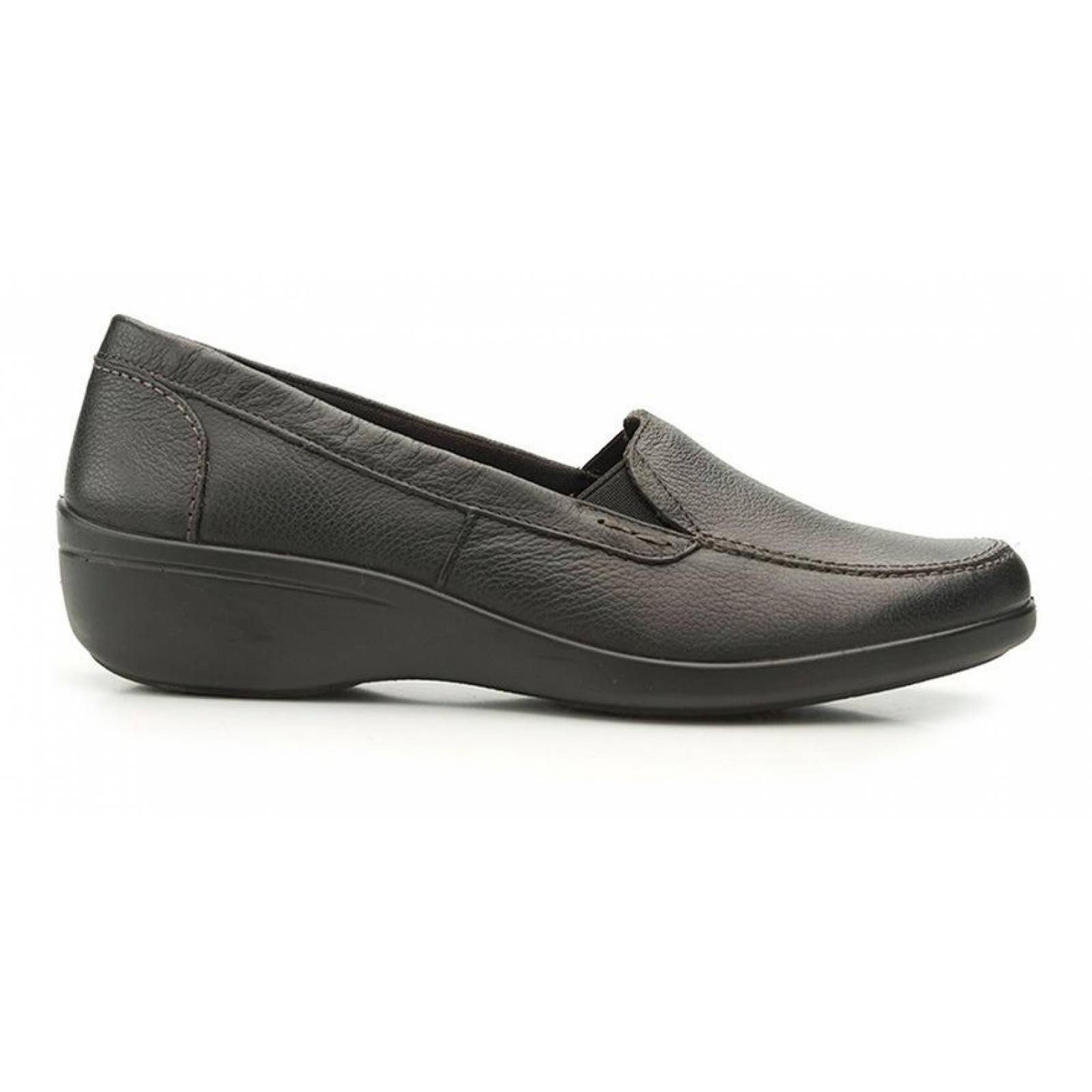 Calzado Dama Mujer Zapato Confort Flexi Piel En Negro Comodo