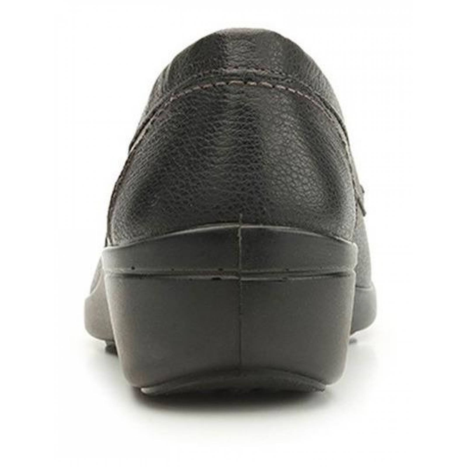 Calzado Dama Mujer Zapato Confort Flexi Piel En Negro Comodo