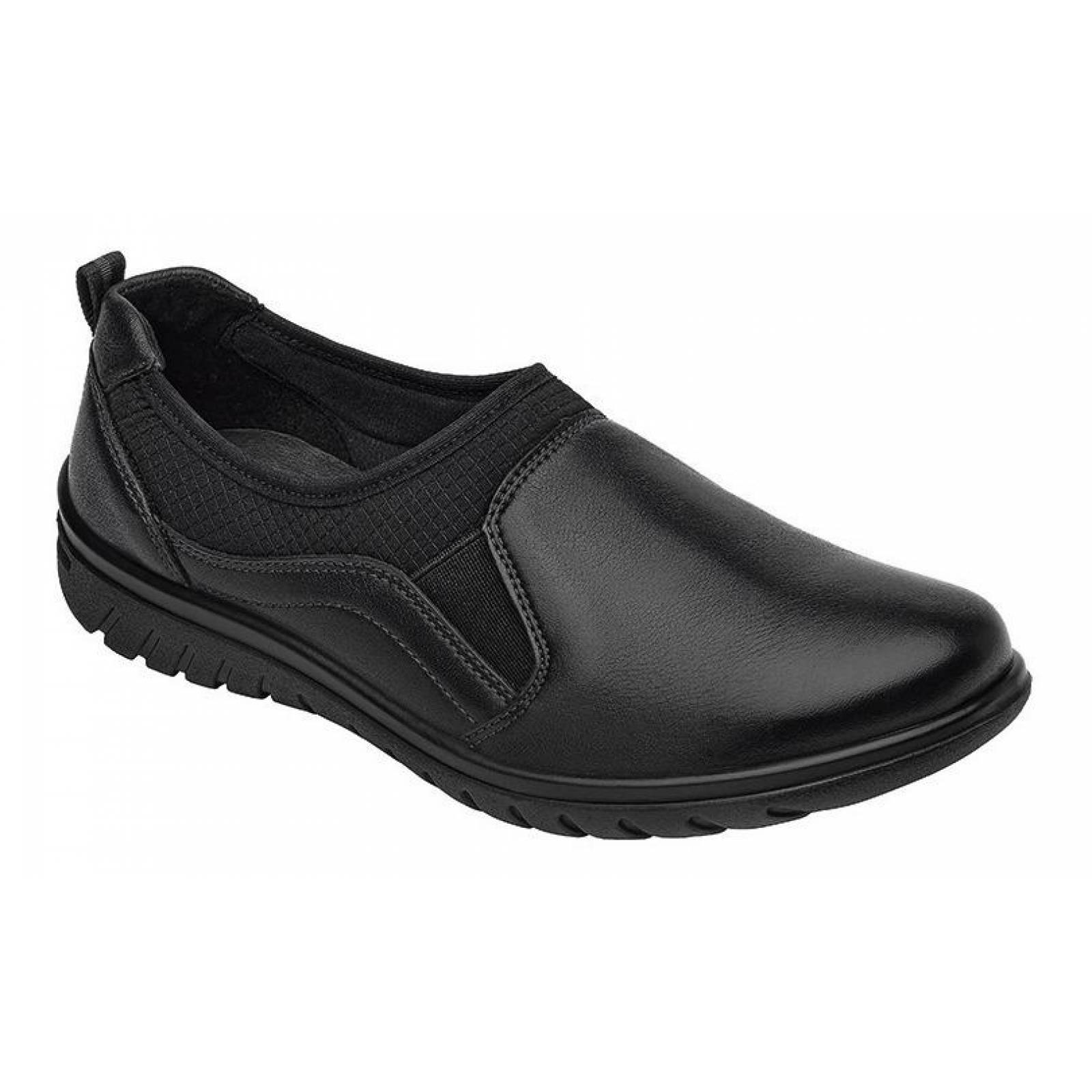 Calzado Dama Mujer Zapato Flexi Auto Ajustable Piel Comodo 
