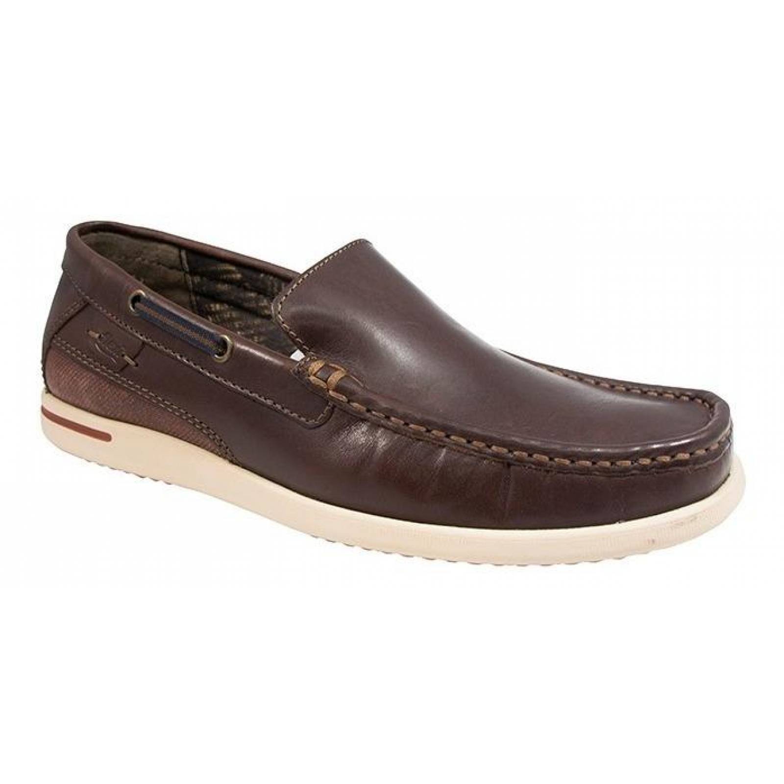 Zapatos Hombre Caballero Mocasines Flexi Nogal Casuales 