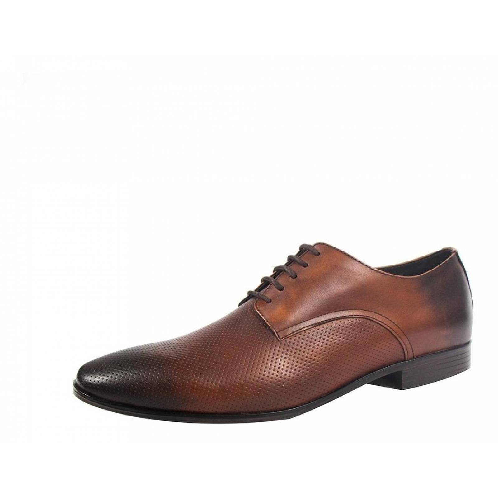 Zapato Hombre Caballero Formal Piel Tan
