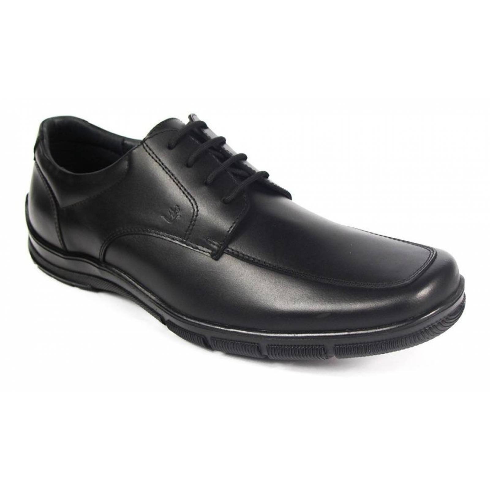 Zapato negro casual discount hombre