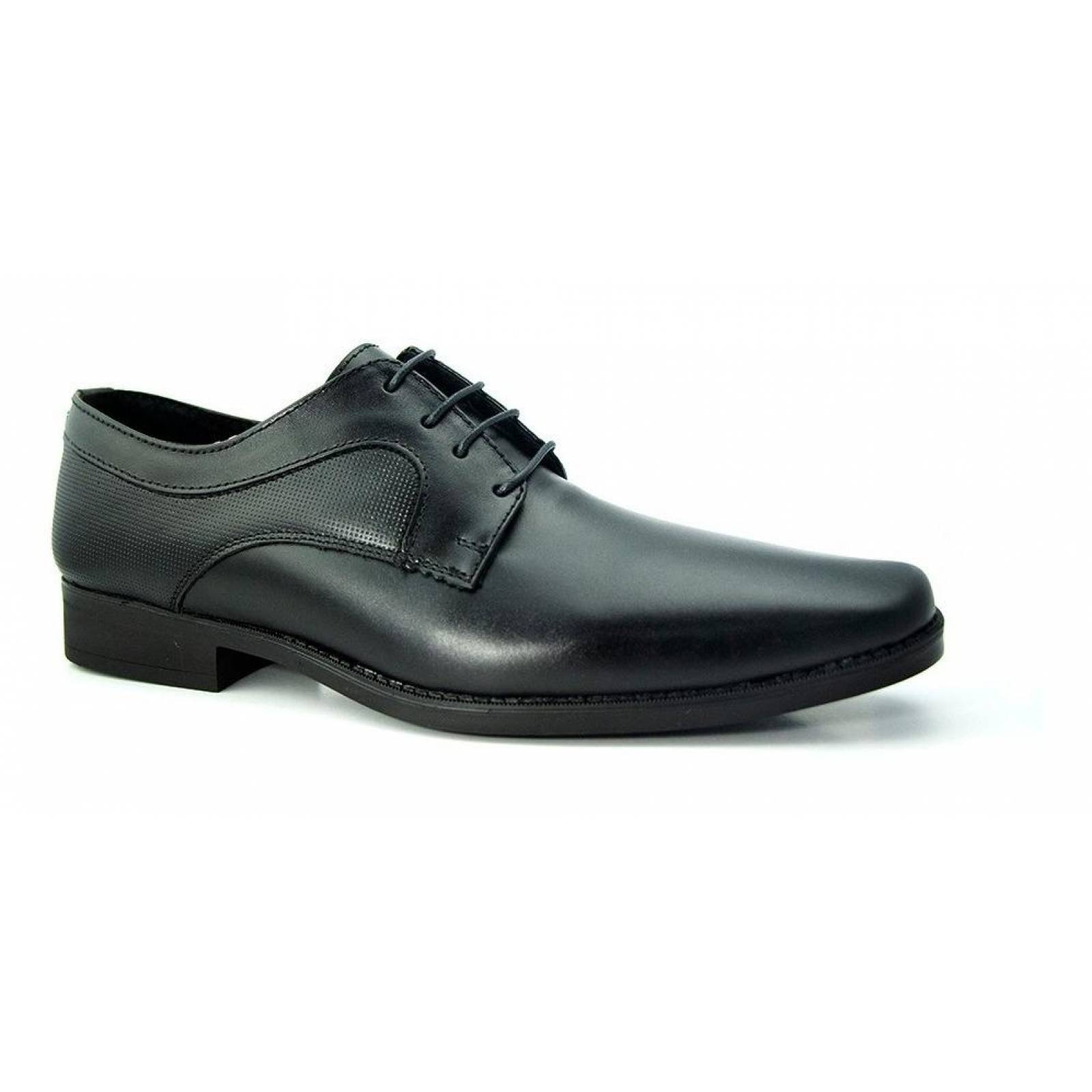 Zapato Para Hombre De Vestir Formal En Piel Negro 