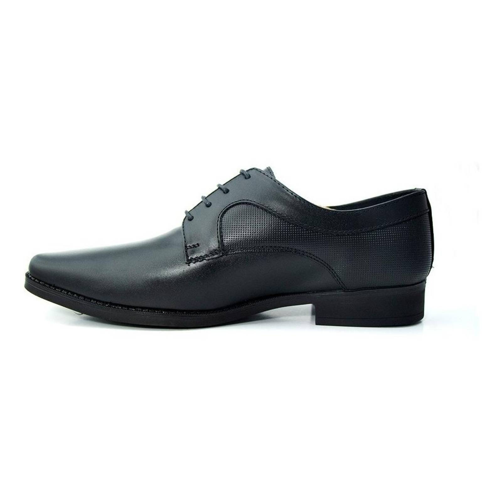 Zapato Para Hombre De Vestir Formal En Piel Negro 