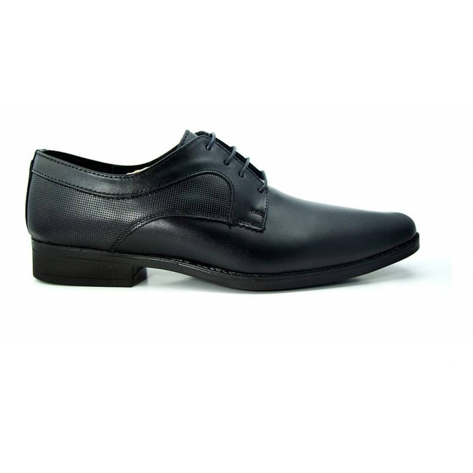 Zapato Para Hombre De Vestir Formal En Piel Negro 