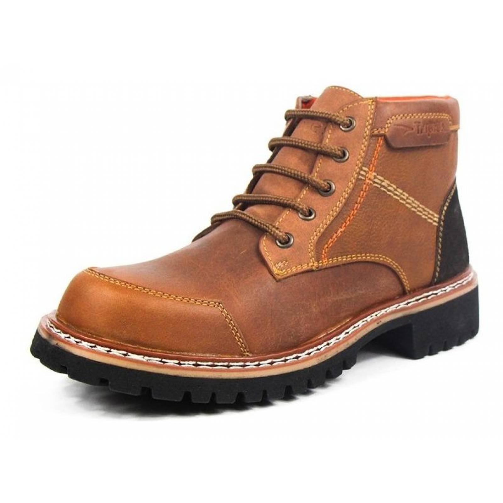 Botas Hombre Caballero Piel Miel Casuales Cómodas 