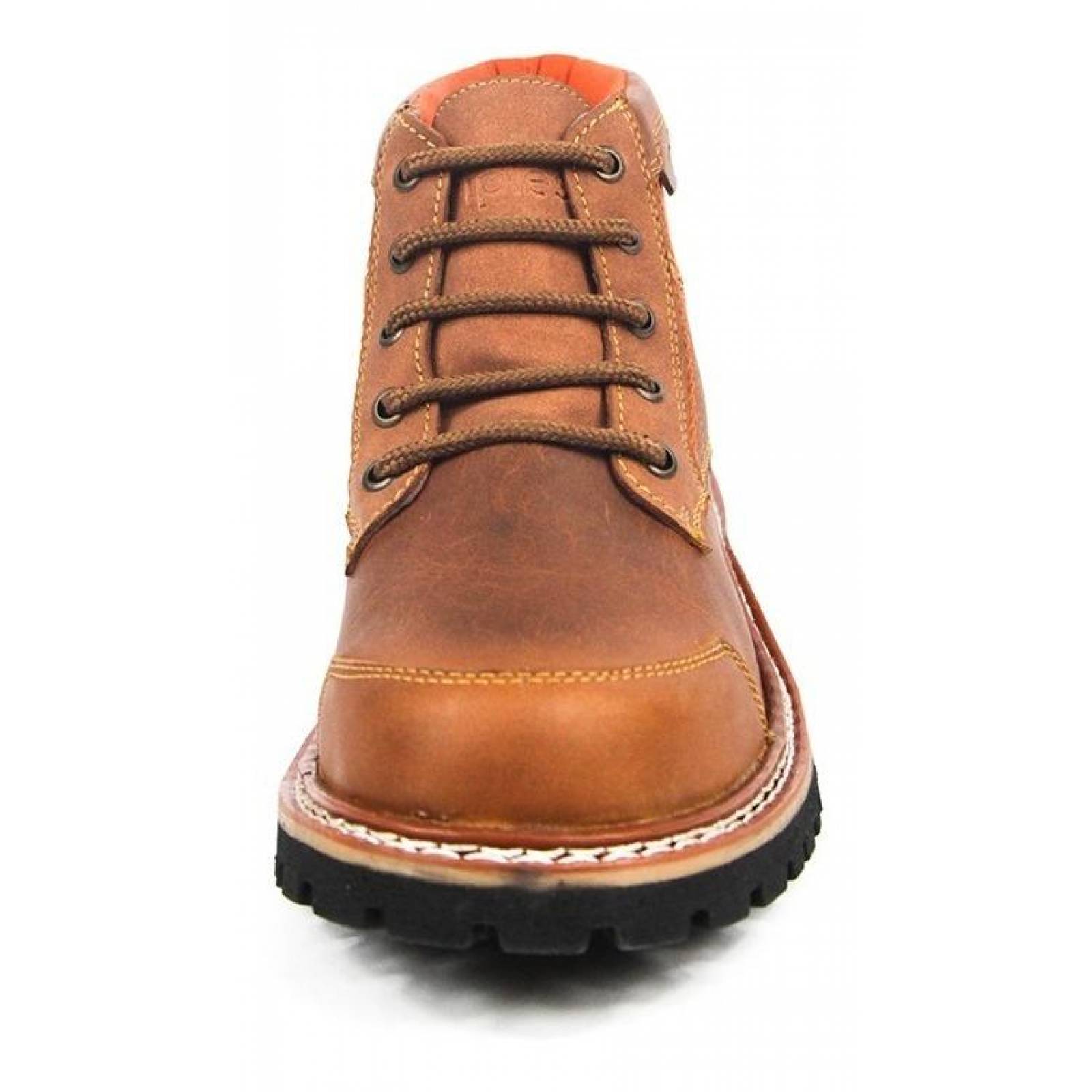 Botas Hombre Caballero Piel Miel Casuales Cómodas 