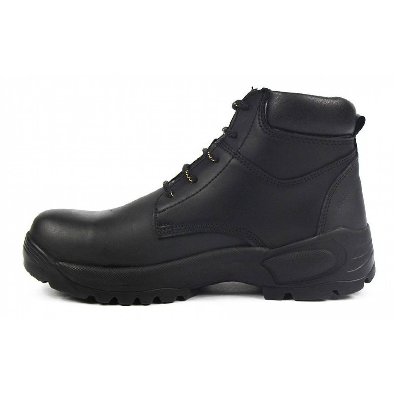 Botas Hombre Caballero Seguridad Industrial Piel Negro Sicur 