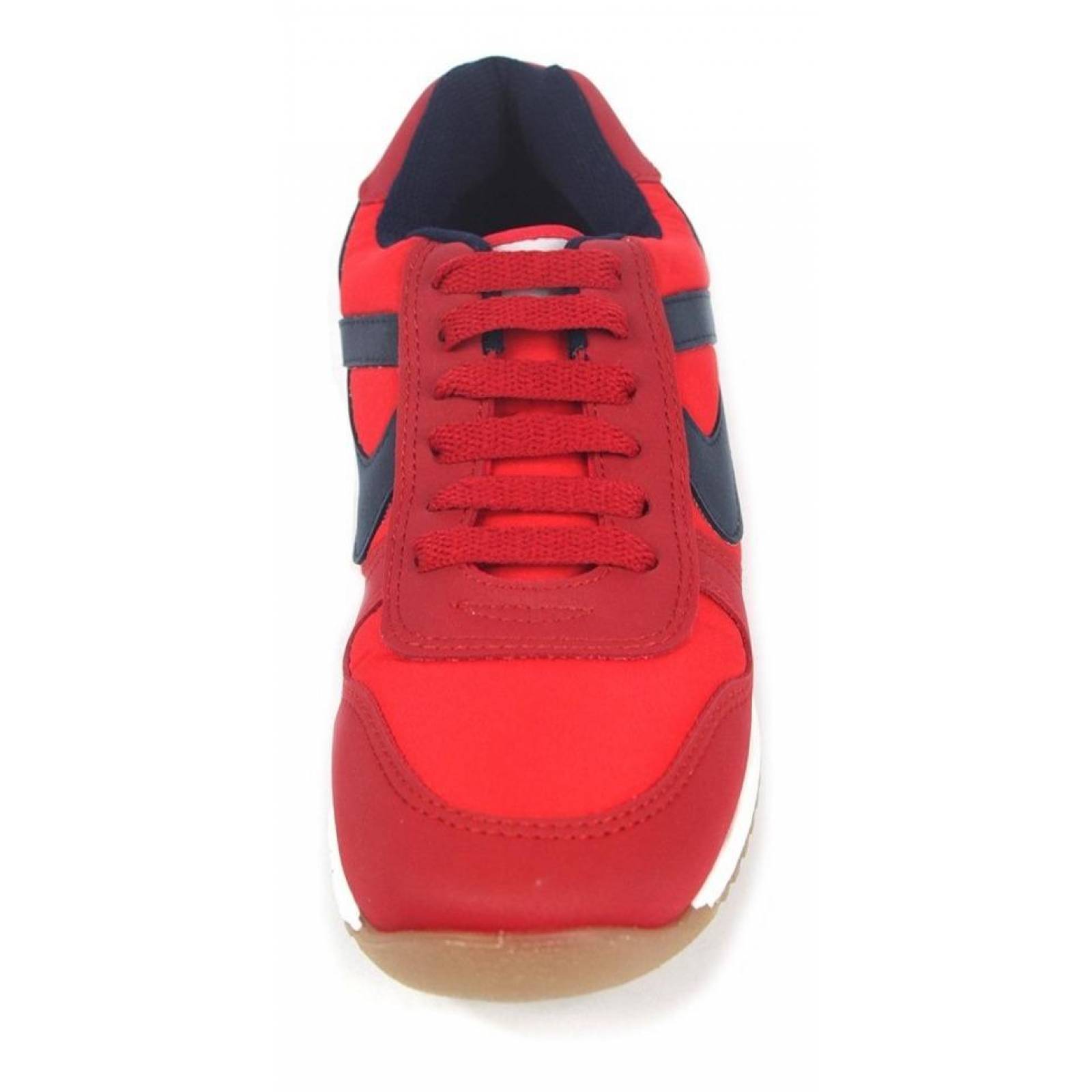 Tenis Juvenil Niño Niña Textil Rojo Panam Urbano 