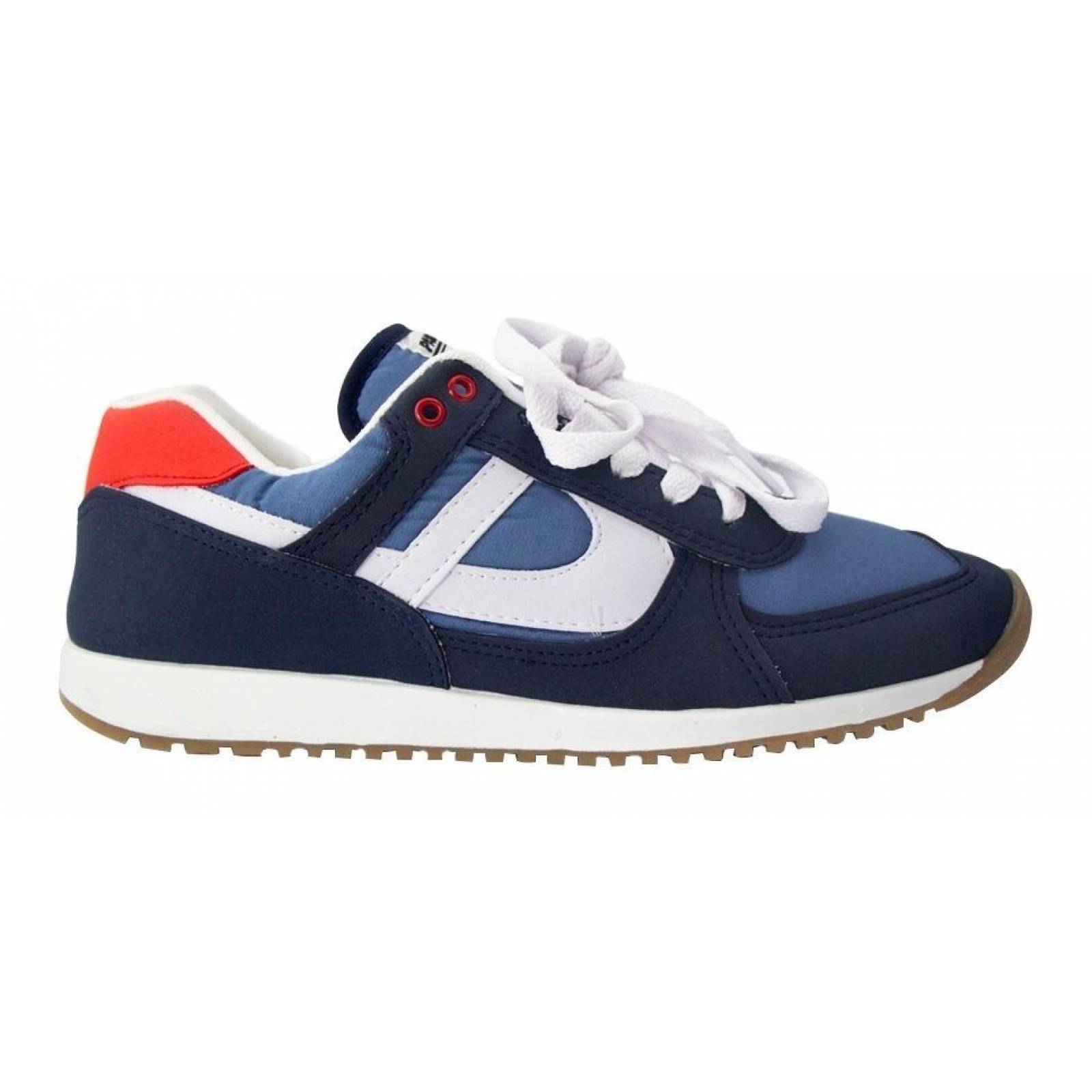 Tenis Niño Niña Panam Azul Casual Cómodo 