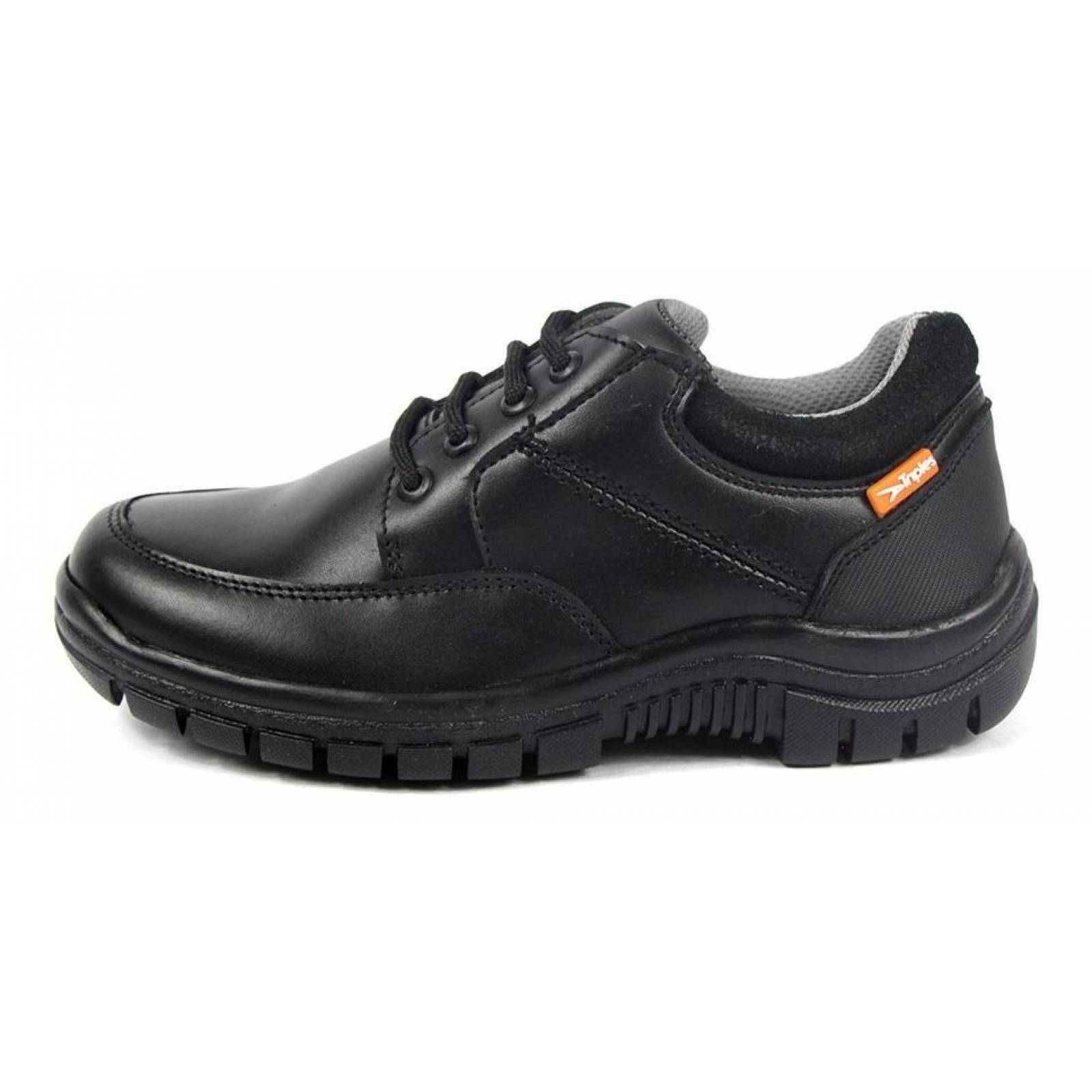 Zapatos Para Niño Casules / Escolares Piel Negros 