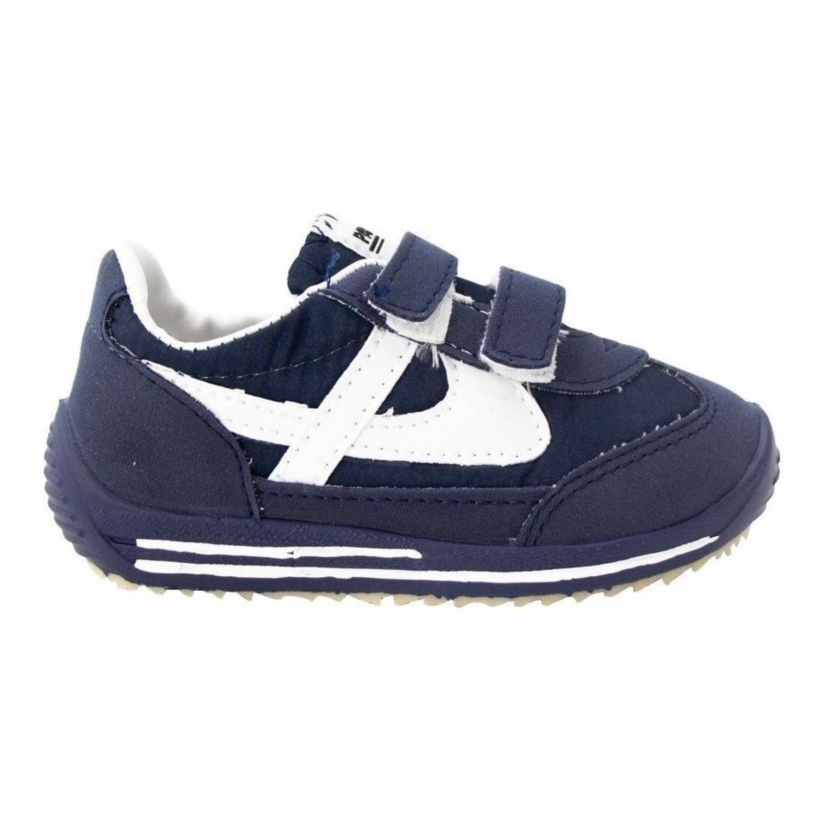 Tenis Niño Bebé Panam 084 Azul Clásico Casual