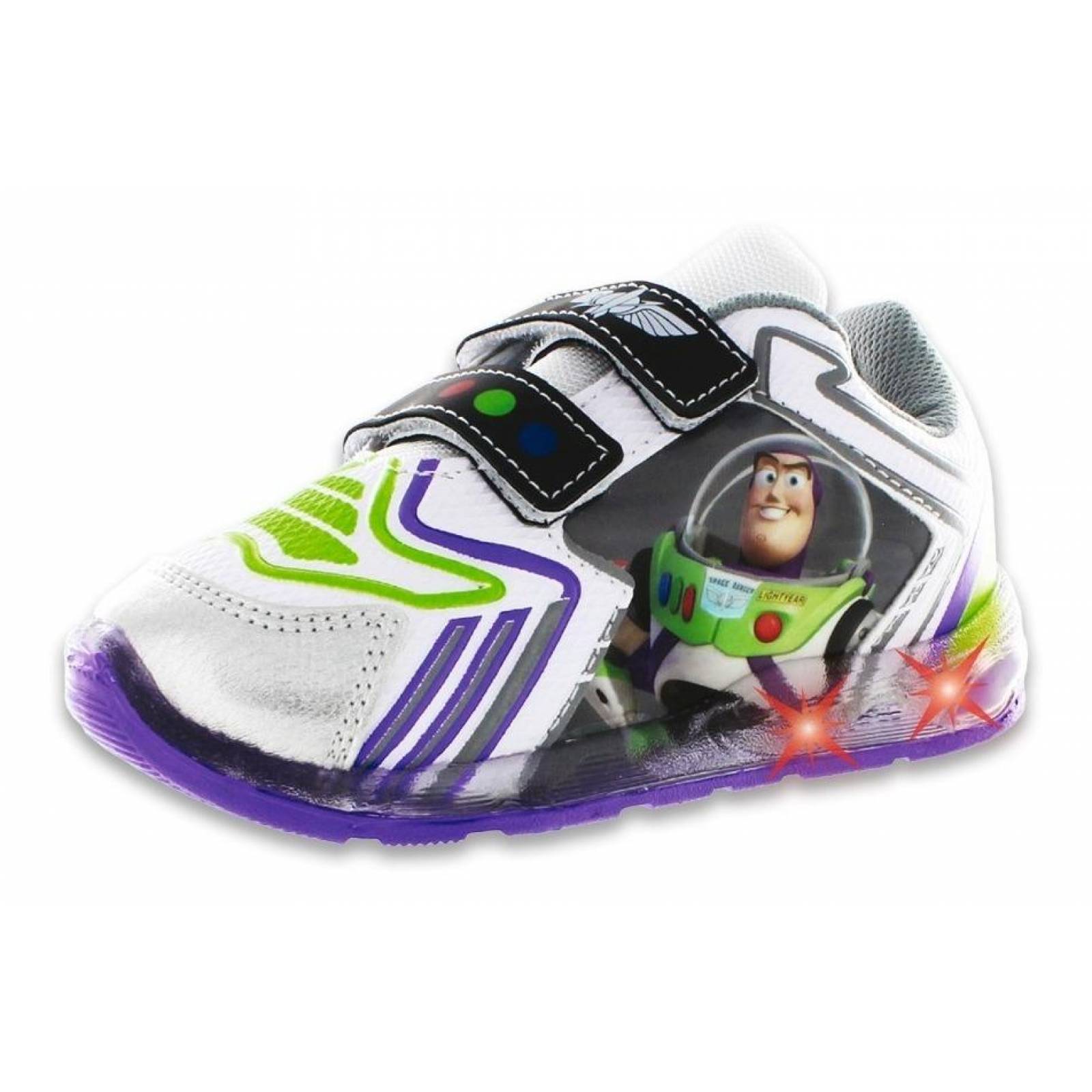 Tenis Para Niño Disney Buzz Lightyear Casuales Tipo Piel 