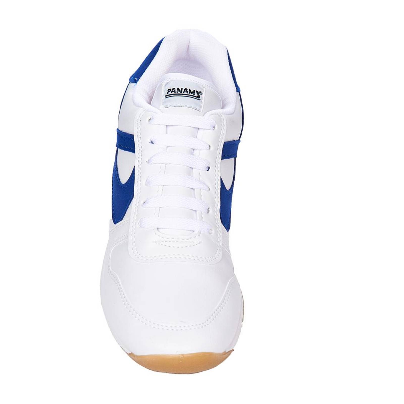 Tenis para hombre Panam (Unisex Adulto) Tipo Piel Blanco Casual Cómodo 