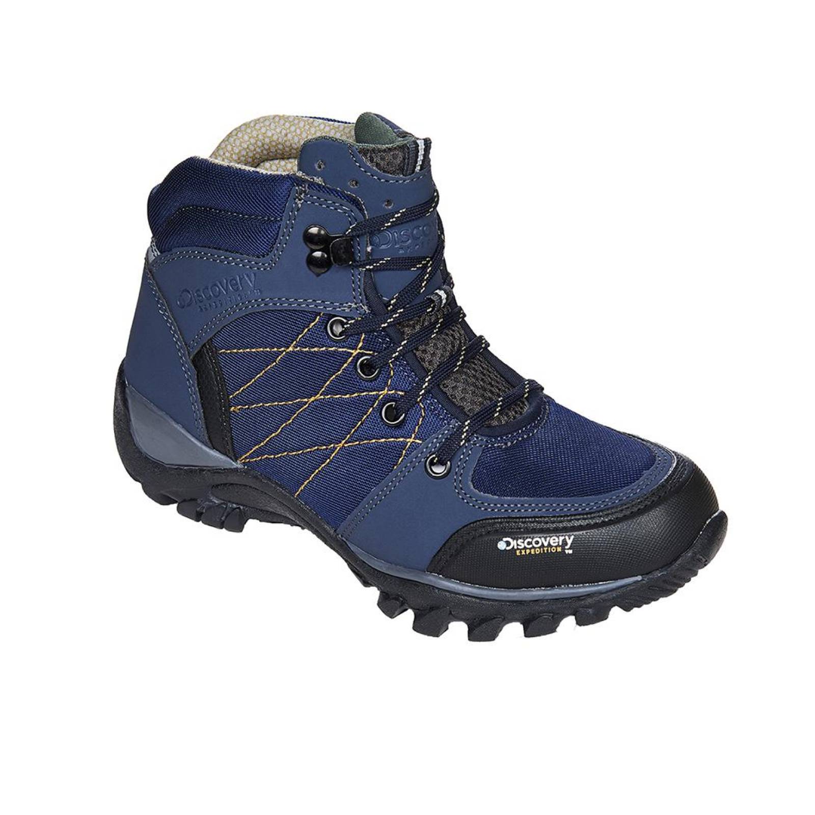 Botas para Mujer Discovery Expedition Hiking tipo piel Azul marino 