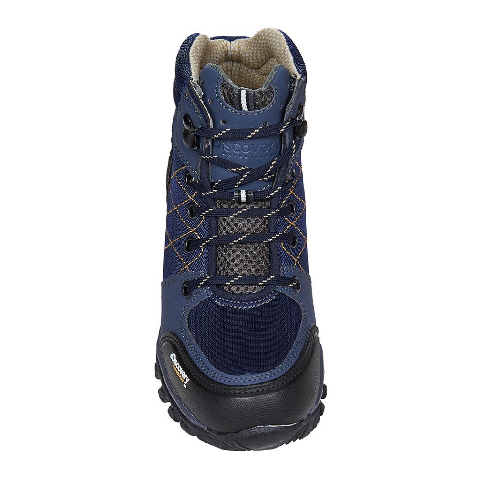 Botas para Mujer Discovery Expedition Hiking tipo piel Azul marino 