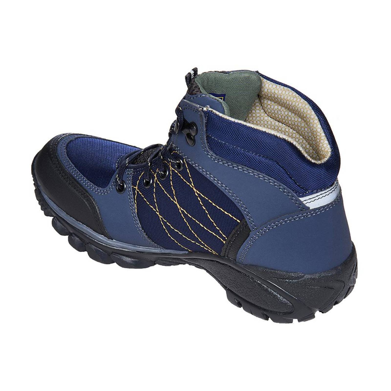 Botas para Mujer Discovery Expedition Hiking tipo piel Azul marino 