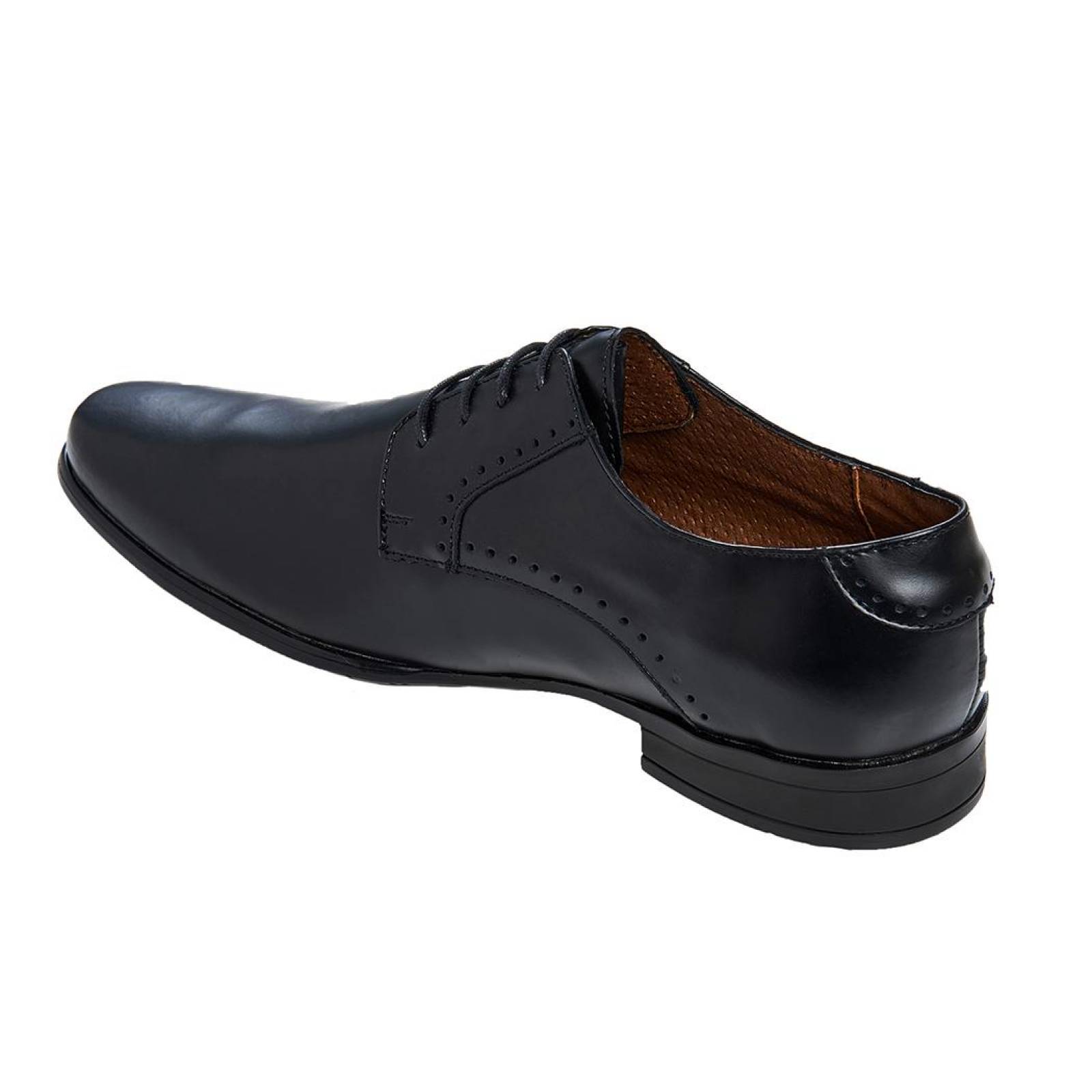 Zapato hombre vestir formal  100% piel negro 