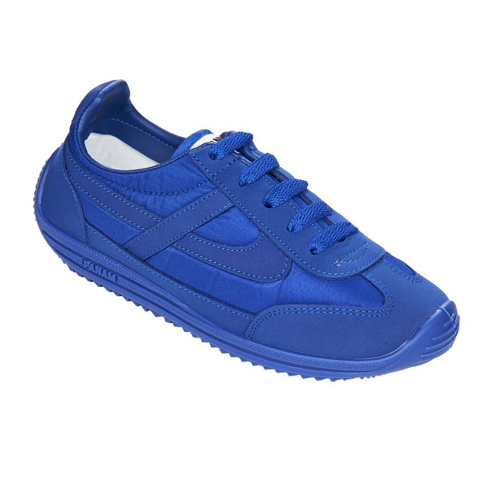 Tenis Para Hombre Panam Casuales Textil Azul Clásicos 