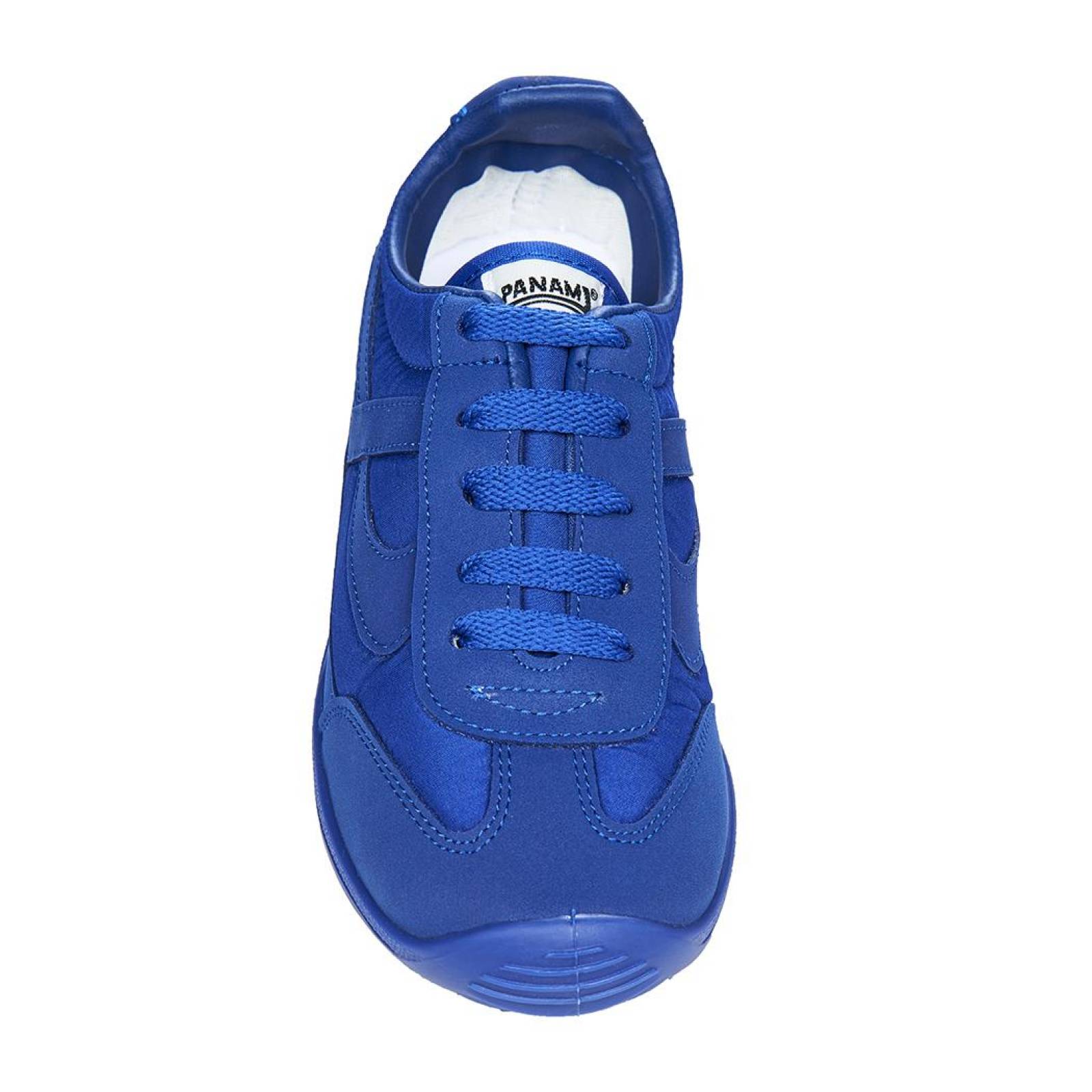 Tenis Para Hombre Panam Casuales Textil Azul Clásicos 