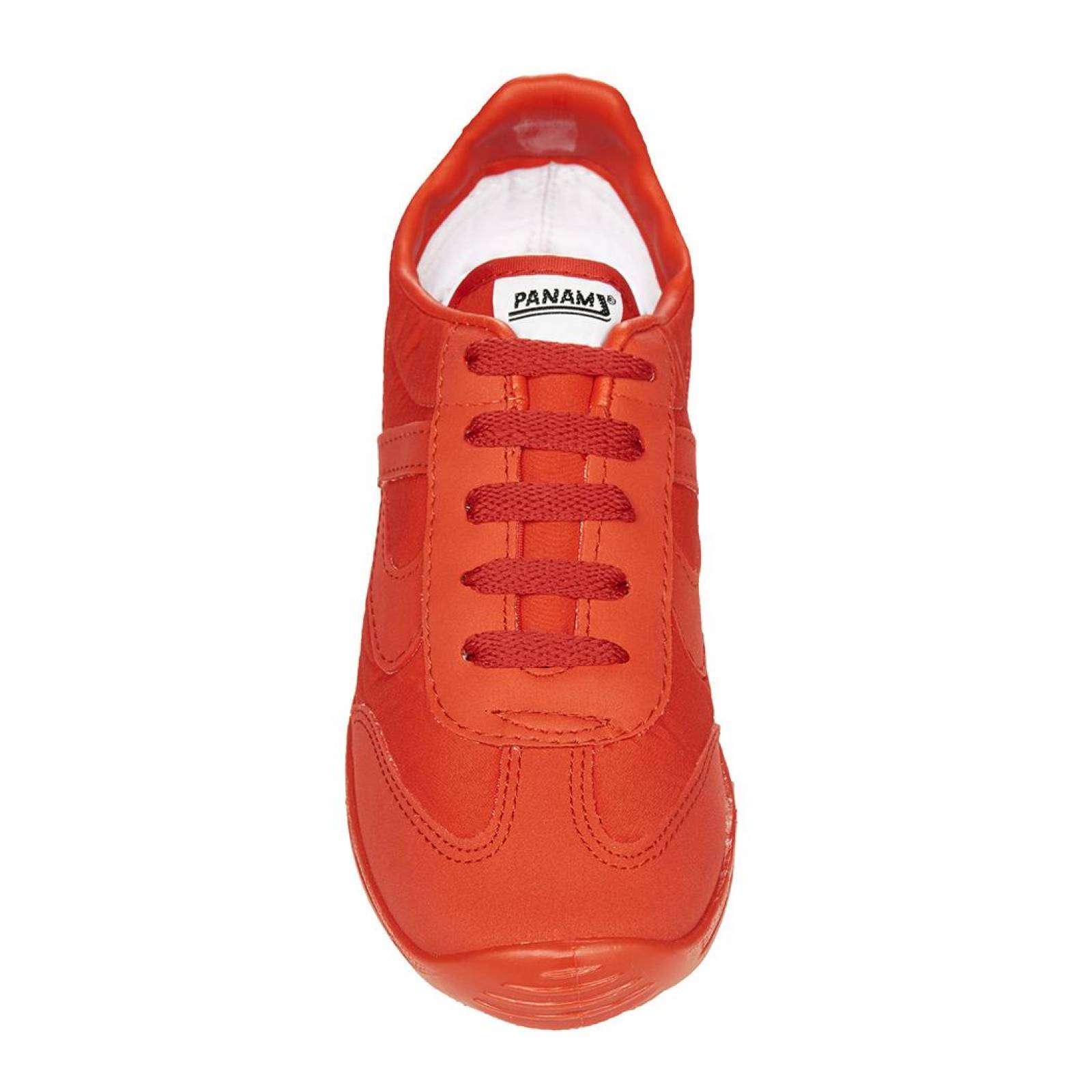 Tenis Para Hombre Panam Clásicos Textil Rojo Casuales 