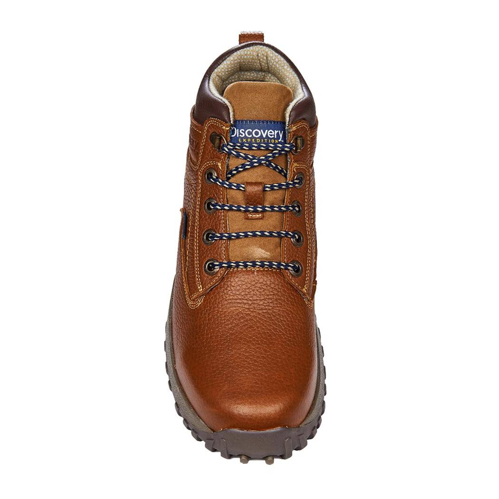 Bota Discovery Expedition Hombre Outdoor Piel Miel 