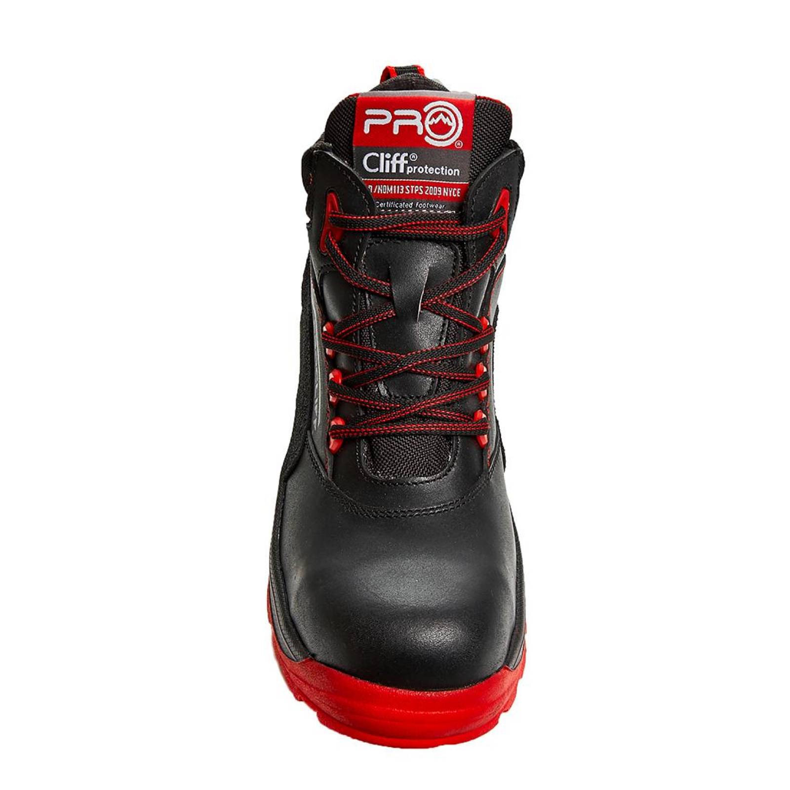 Bota De Seguridad Industrial Pro Cliff Uso Rudo Piel 