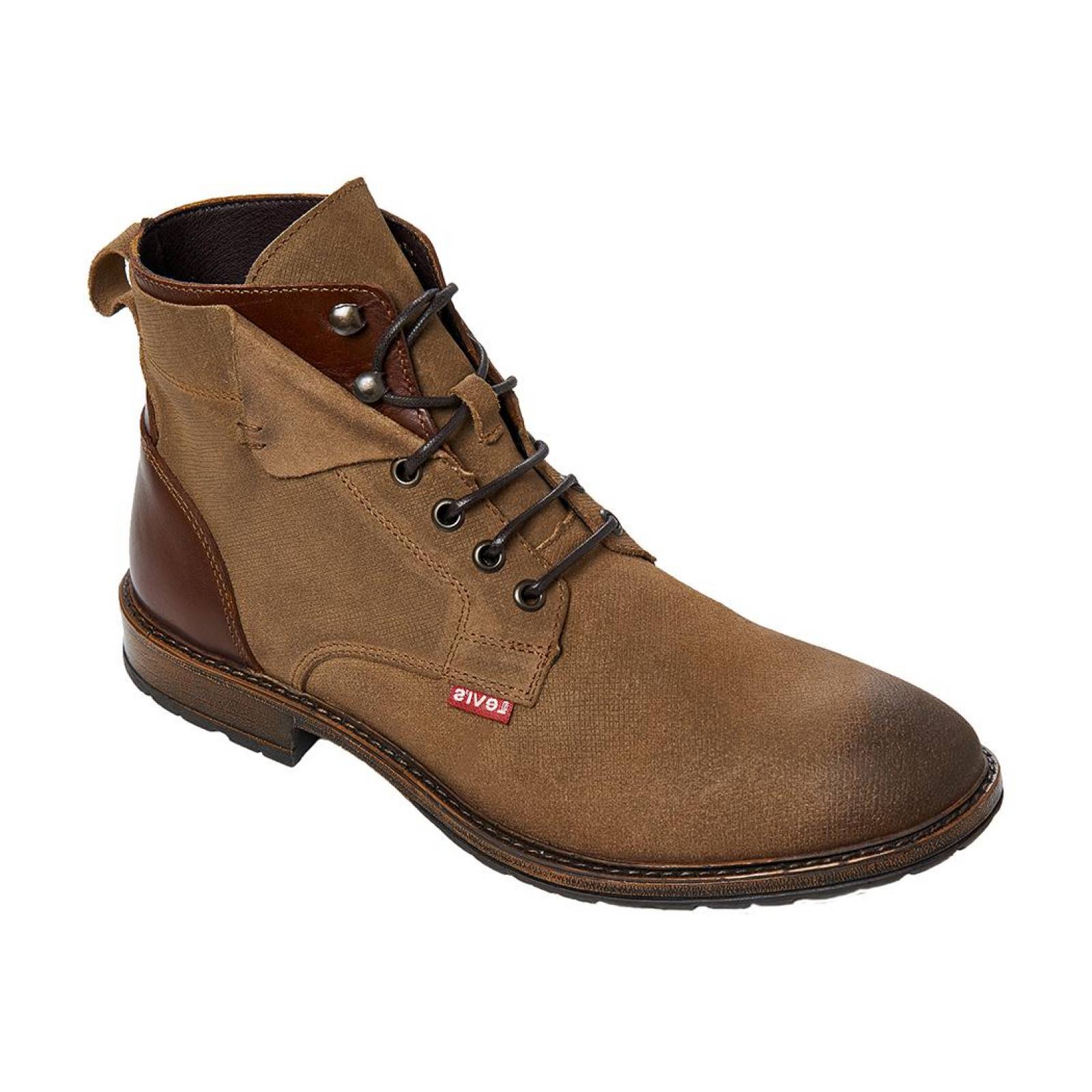 Bota Levi´s Para Hombre Piel Ocre Casual L210111 