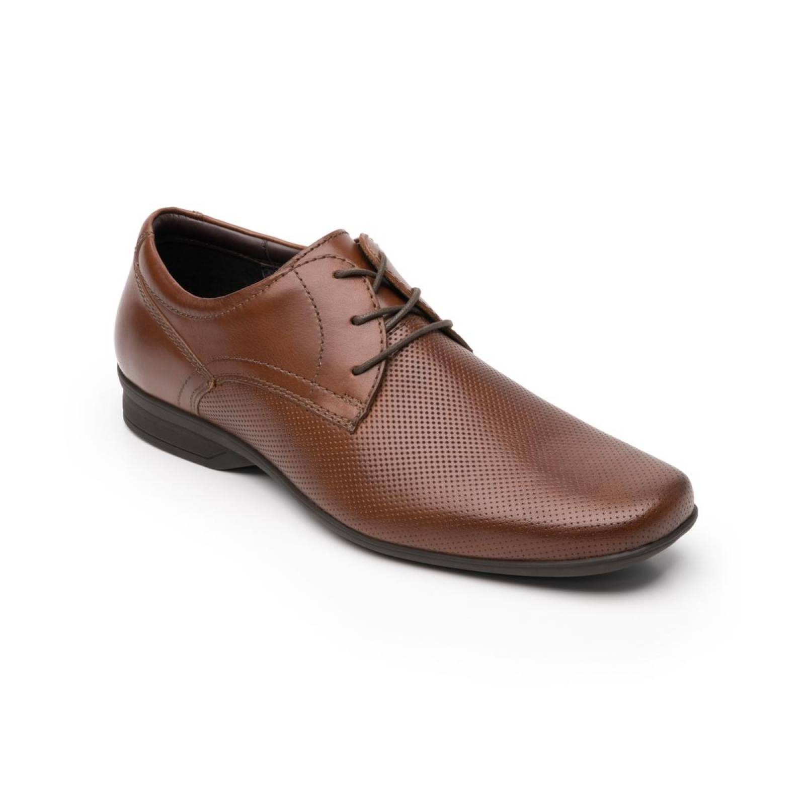 Zapato Derby Flexi Hombre 402206 Color Tan Formal 