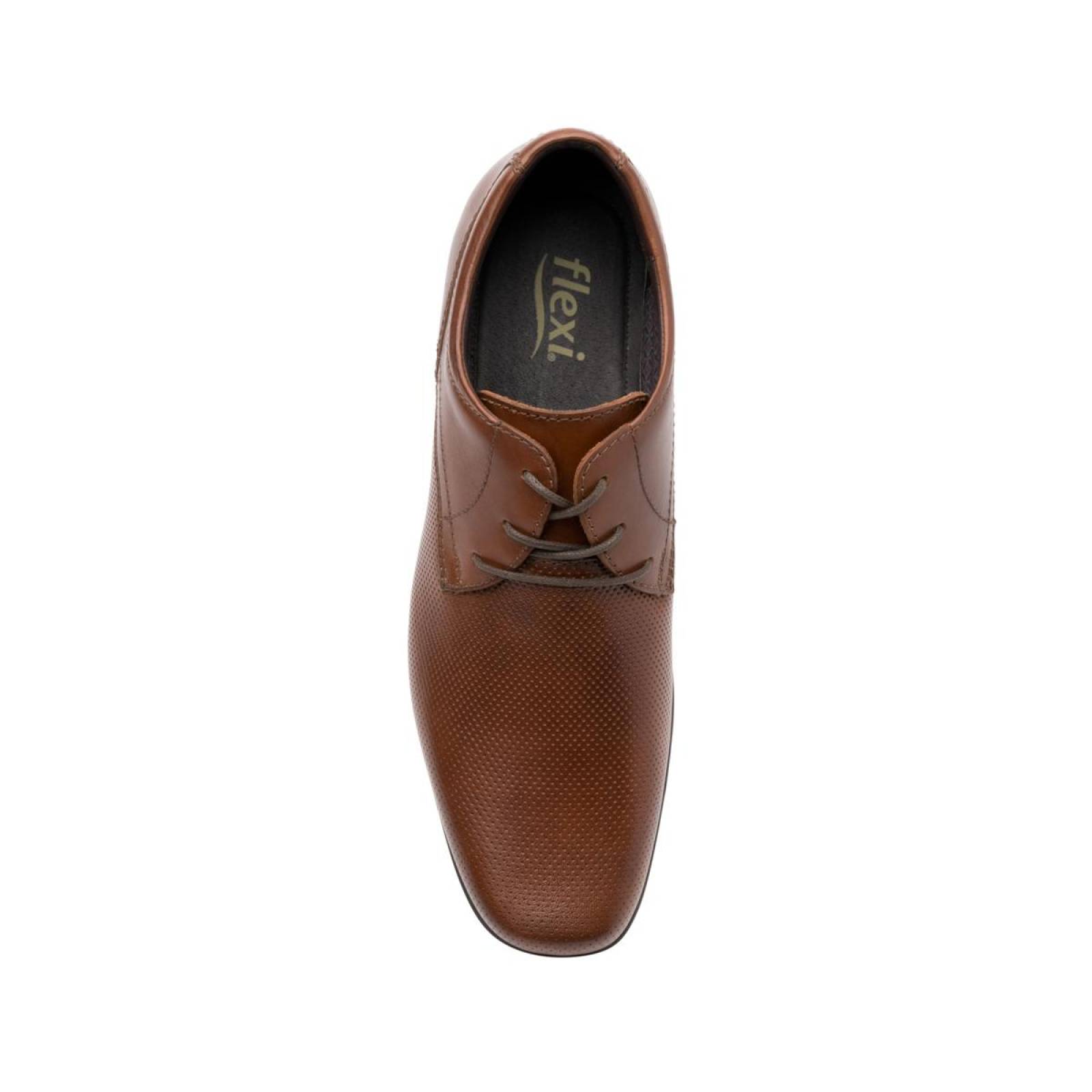 Zapato Derby Flexi Hombre 402206 Color Tan Formal 