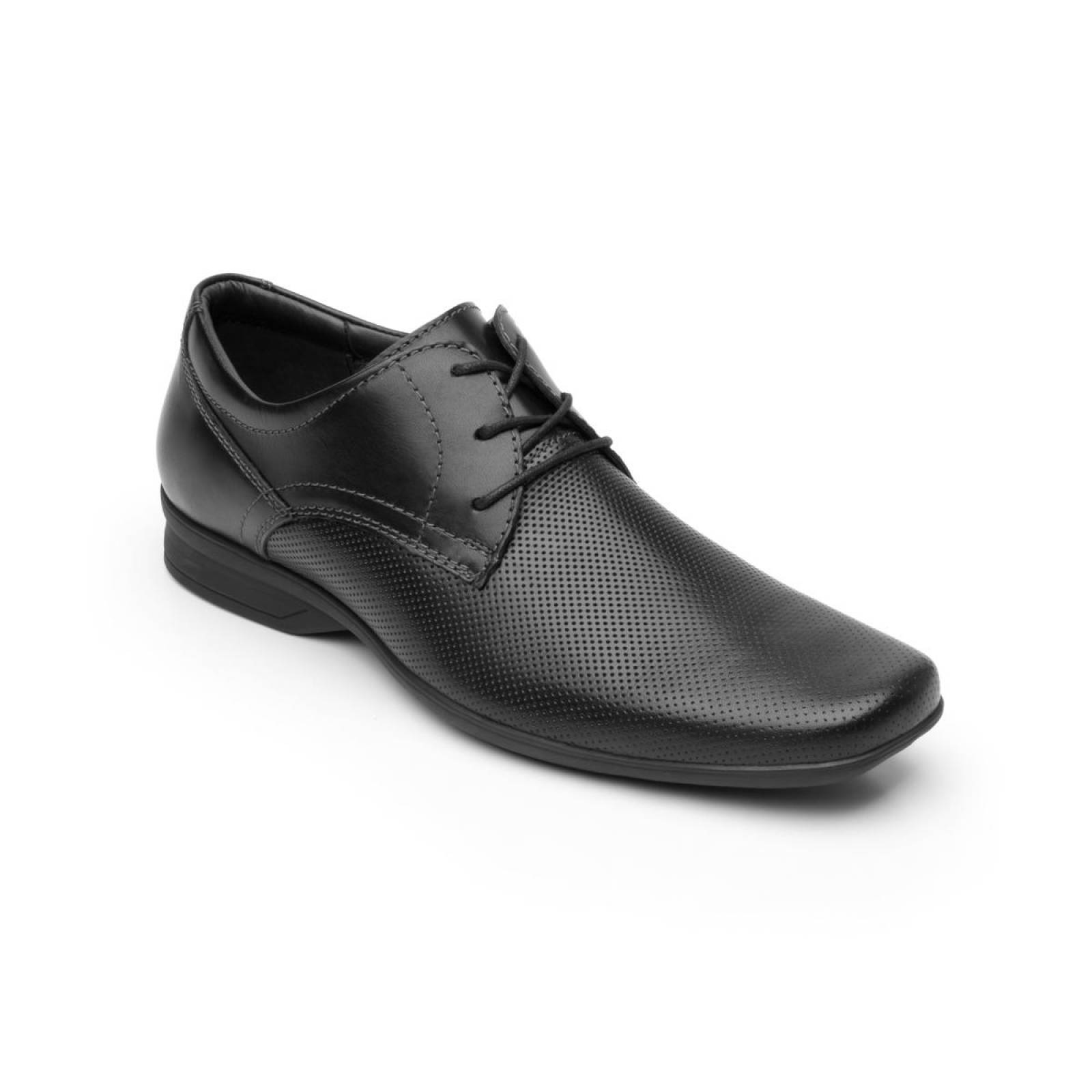 Zapato Derby Flexi Hombre 402206 Color Negro Formales 