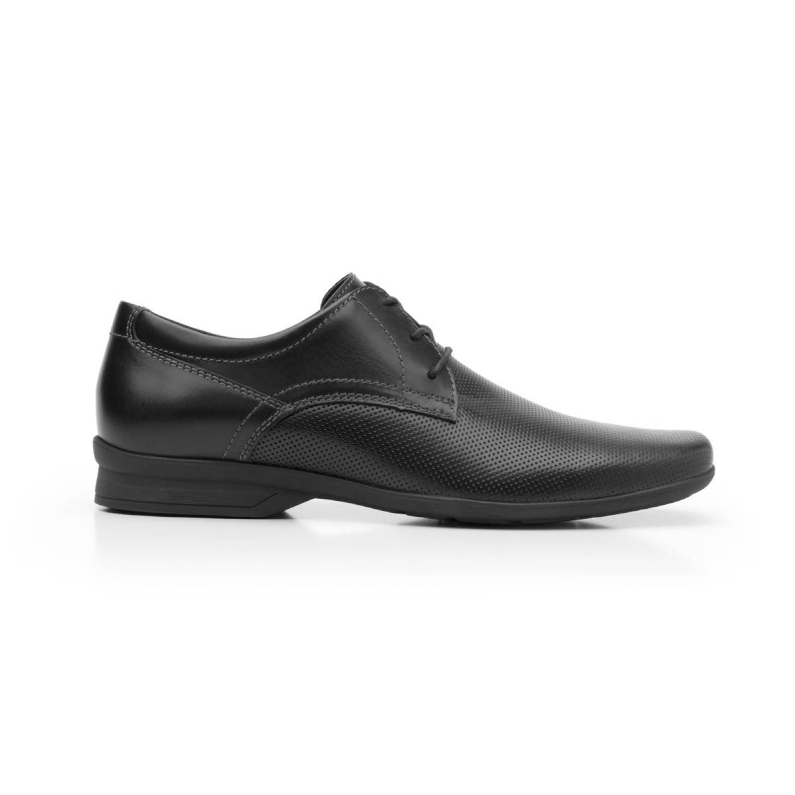 Zapato Derby Flexi Hombre 402206 Color Negro Formales 