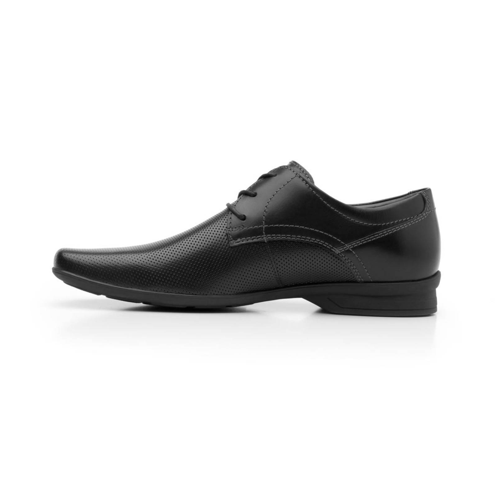 Zapato Derby Flexi Hombre 402206 Color Negro Formales 