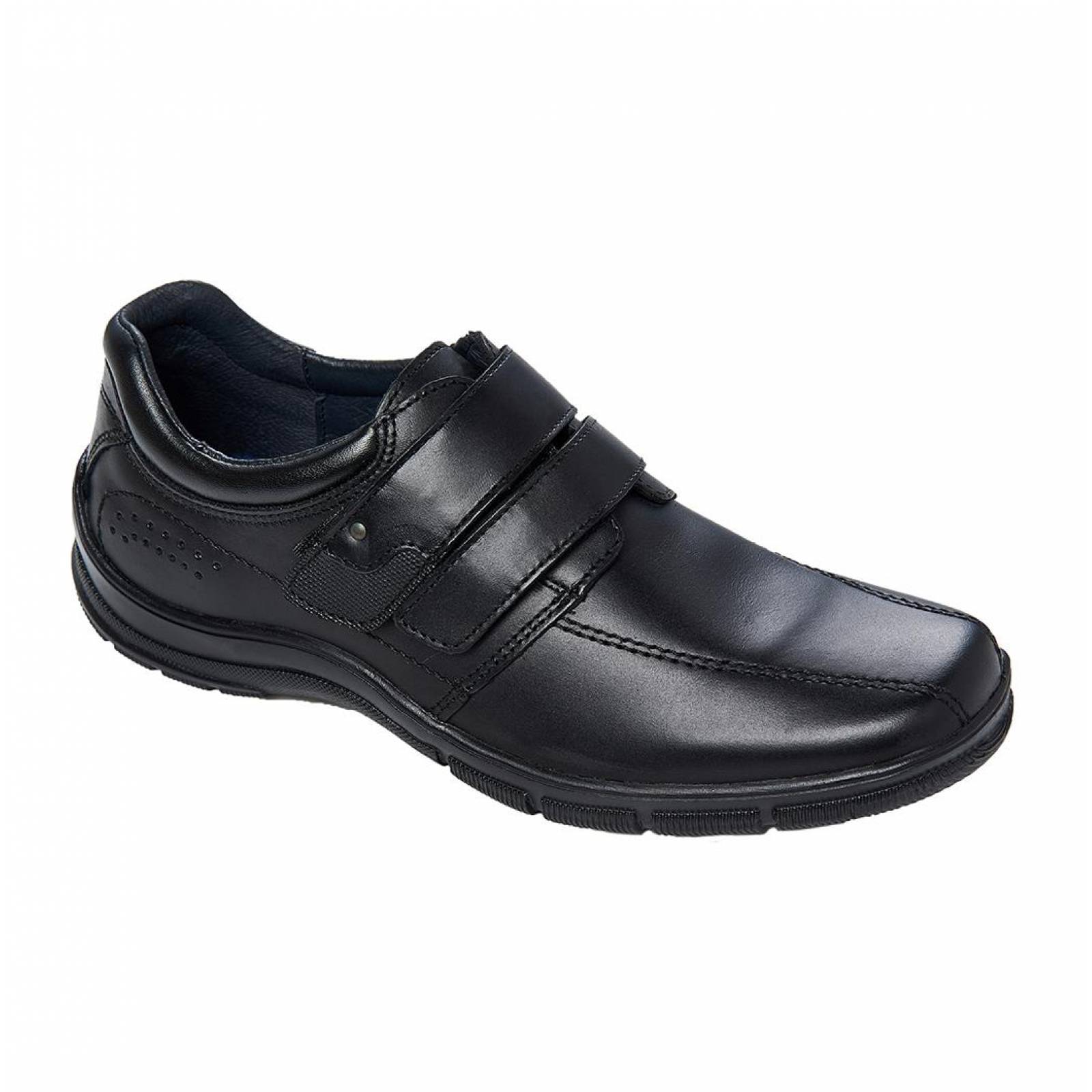 Zapato Para Hombre Casual Formal Liso En Piel Negro 