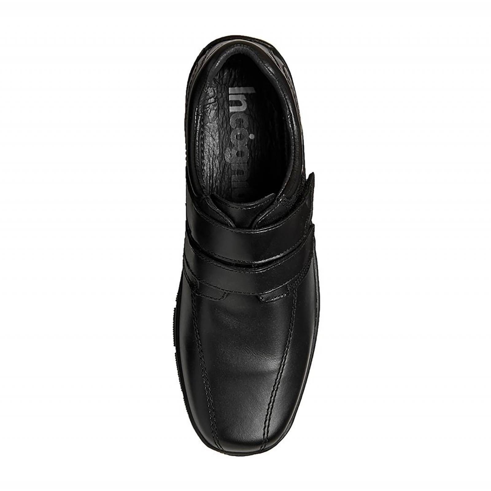 Zapato Para Hombre Casual Formal Liso En Piel Negro 