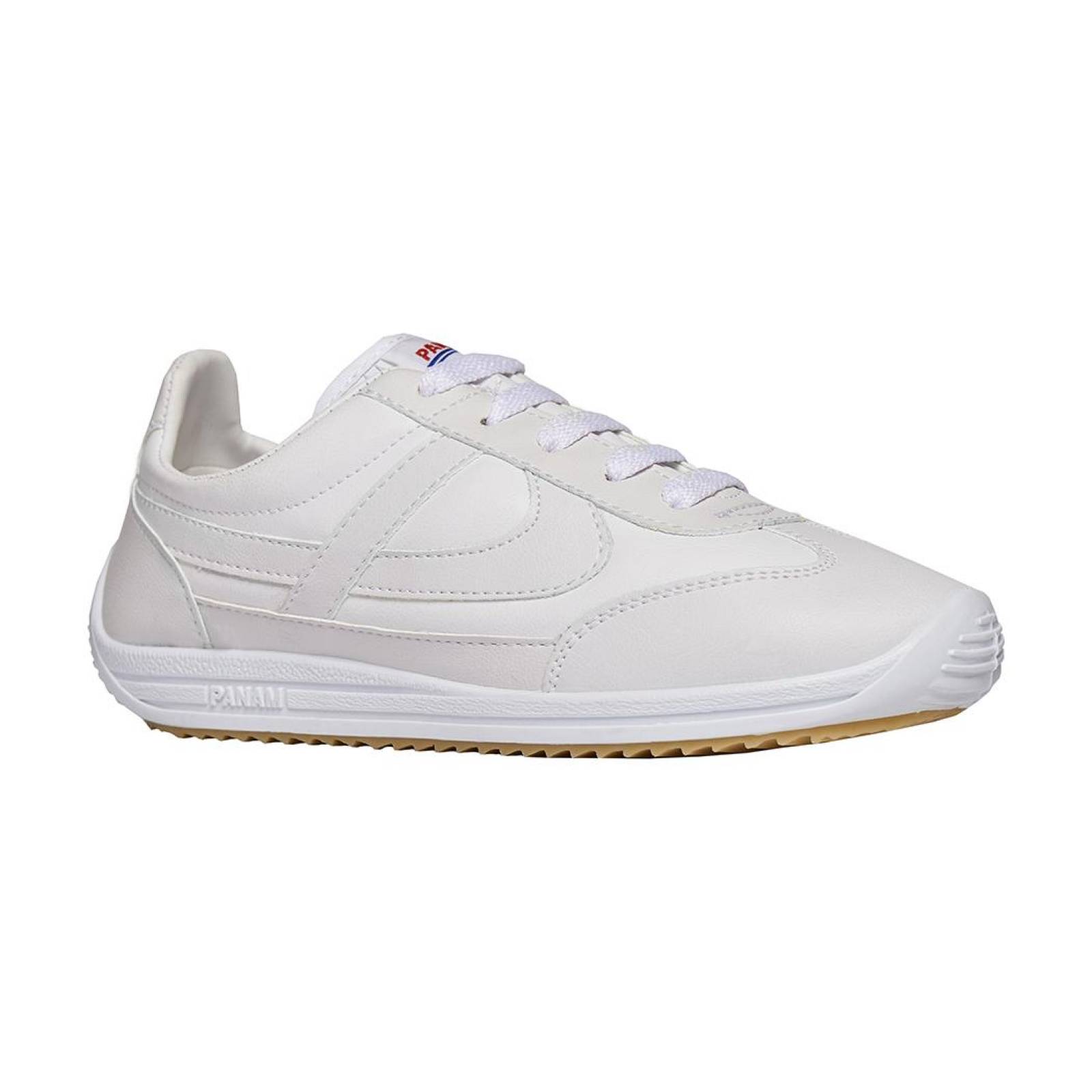 Tenis Panam Casuales para Hombre Y Mujer, BLANCO, TIPO PIEL