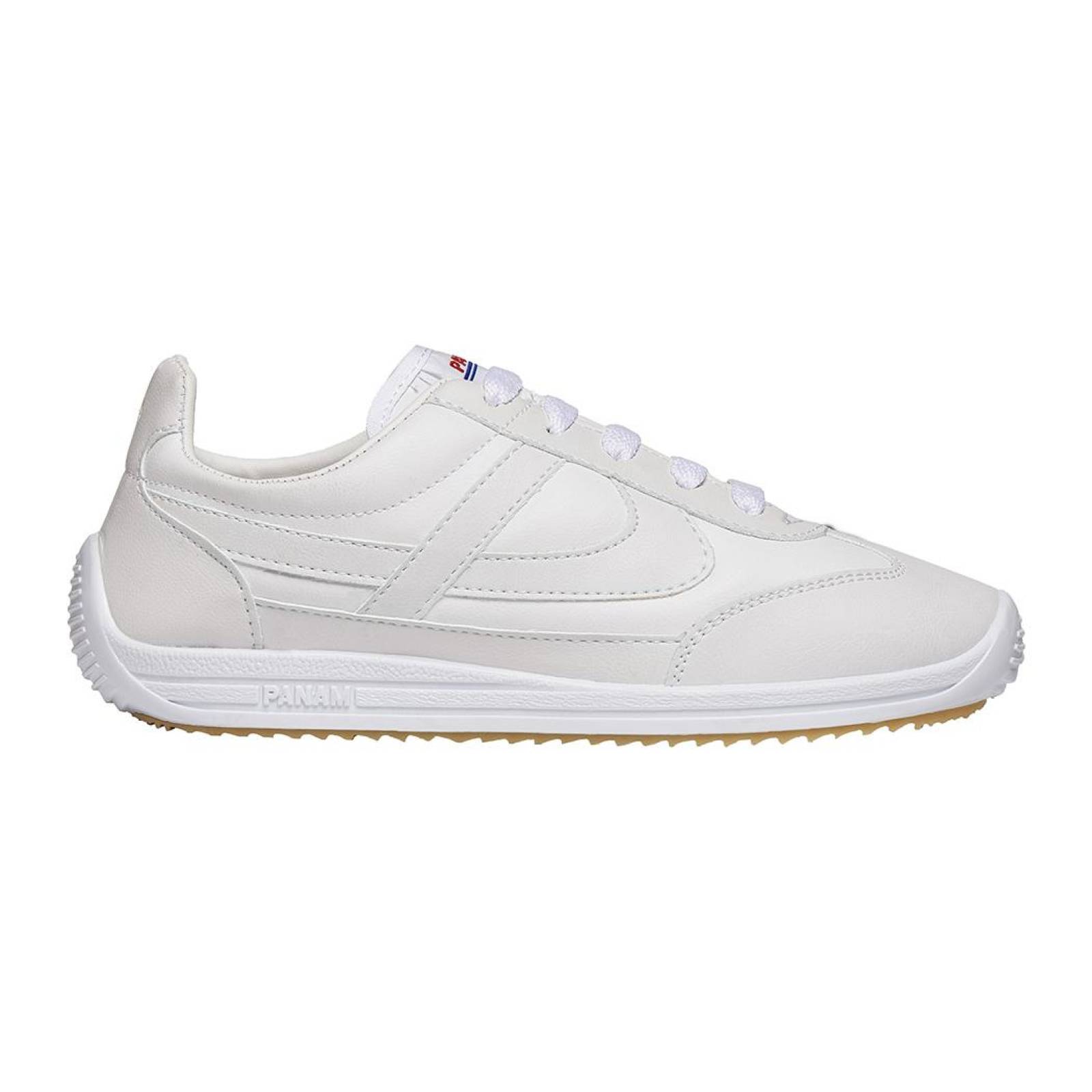 Tenis Panam Casuales para Hombre Y Mujer, BLANCO, TIPO PIEL