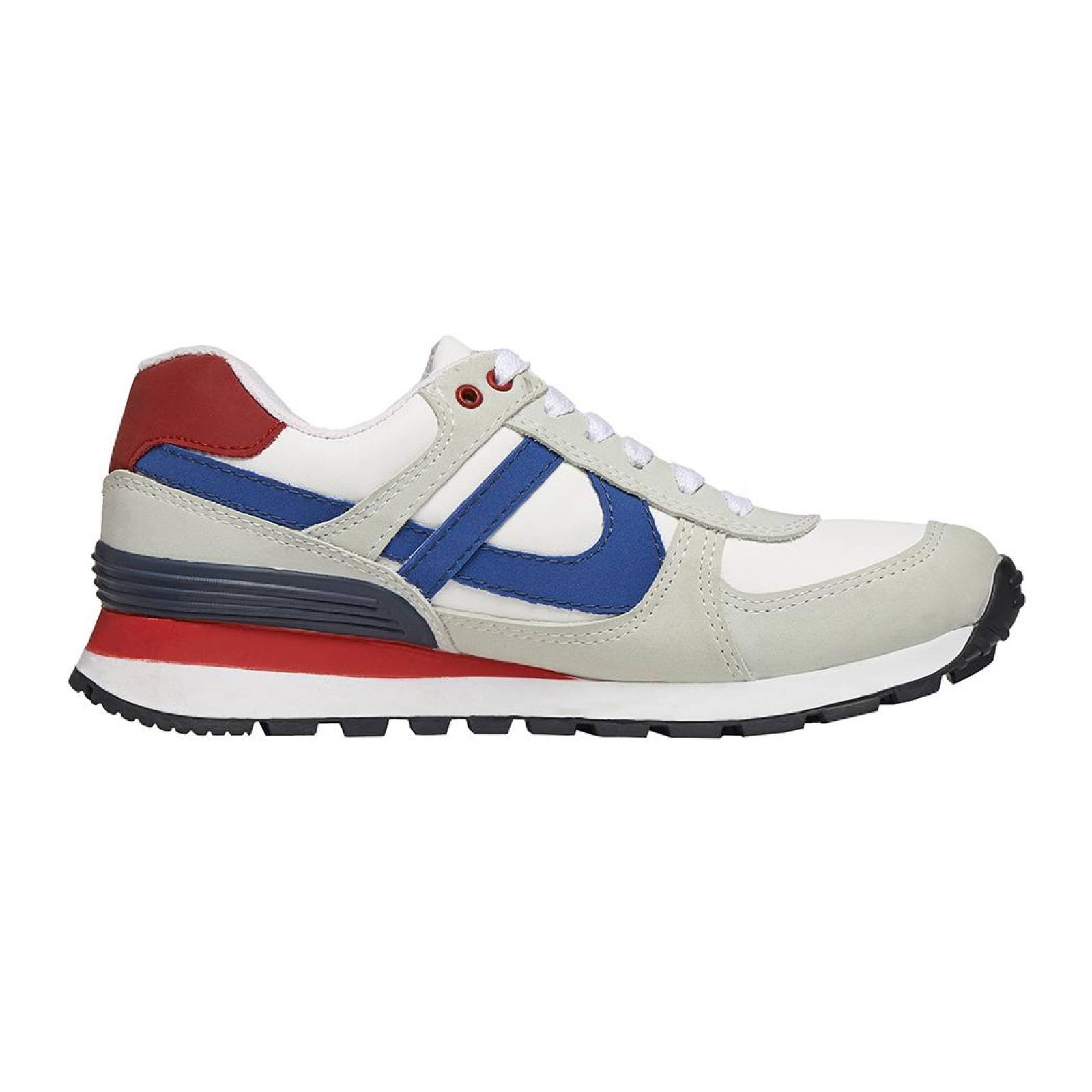 Tenis panam Casuales para Hombre, BLANCO, TIPO PIEL