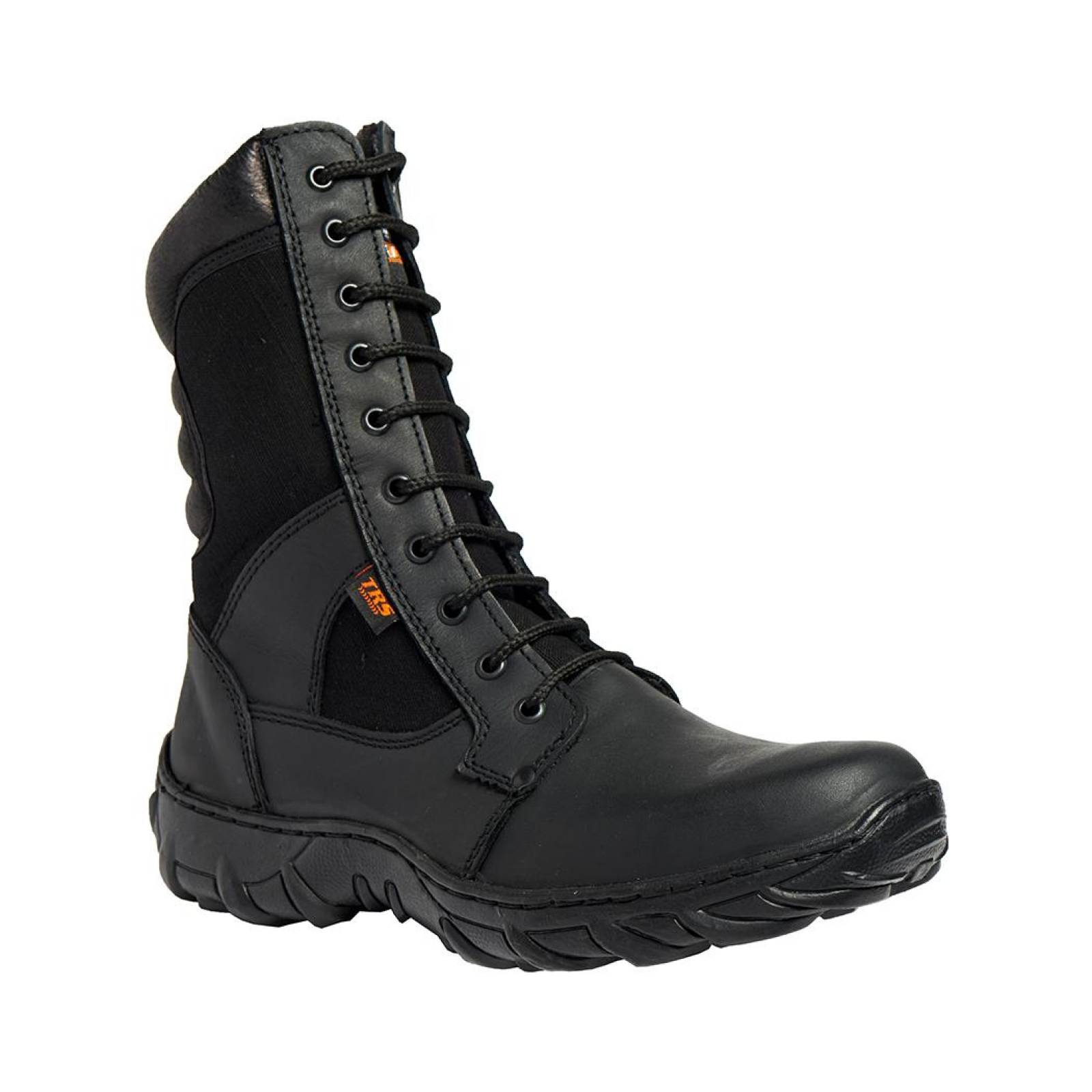 Bota táctica militar para Hombre, en Color NEGRO, PIEL
