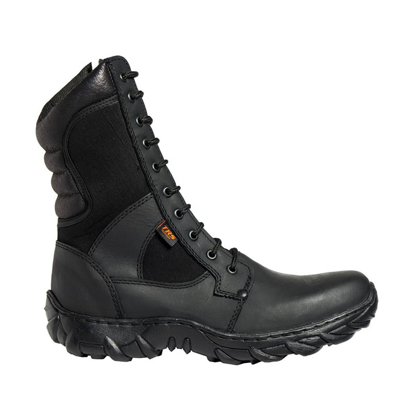 Bota táctica militar para Hombre, en Color NEGRO, PIEL