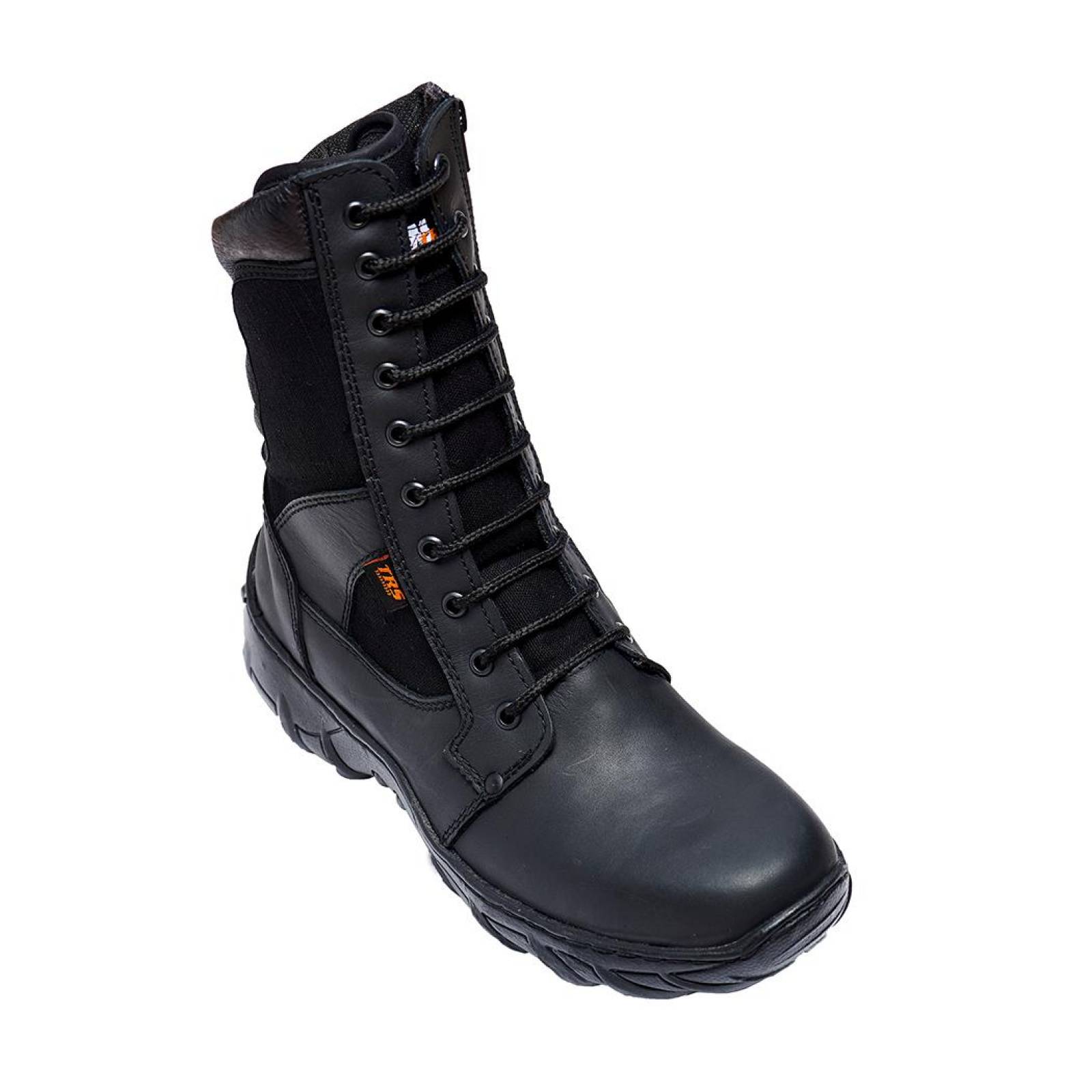 Bota táctica militar para Hombre, en Color NEGRO, PIEL
