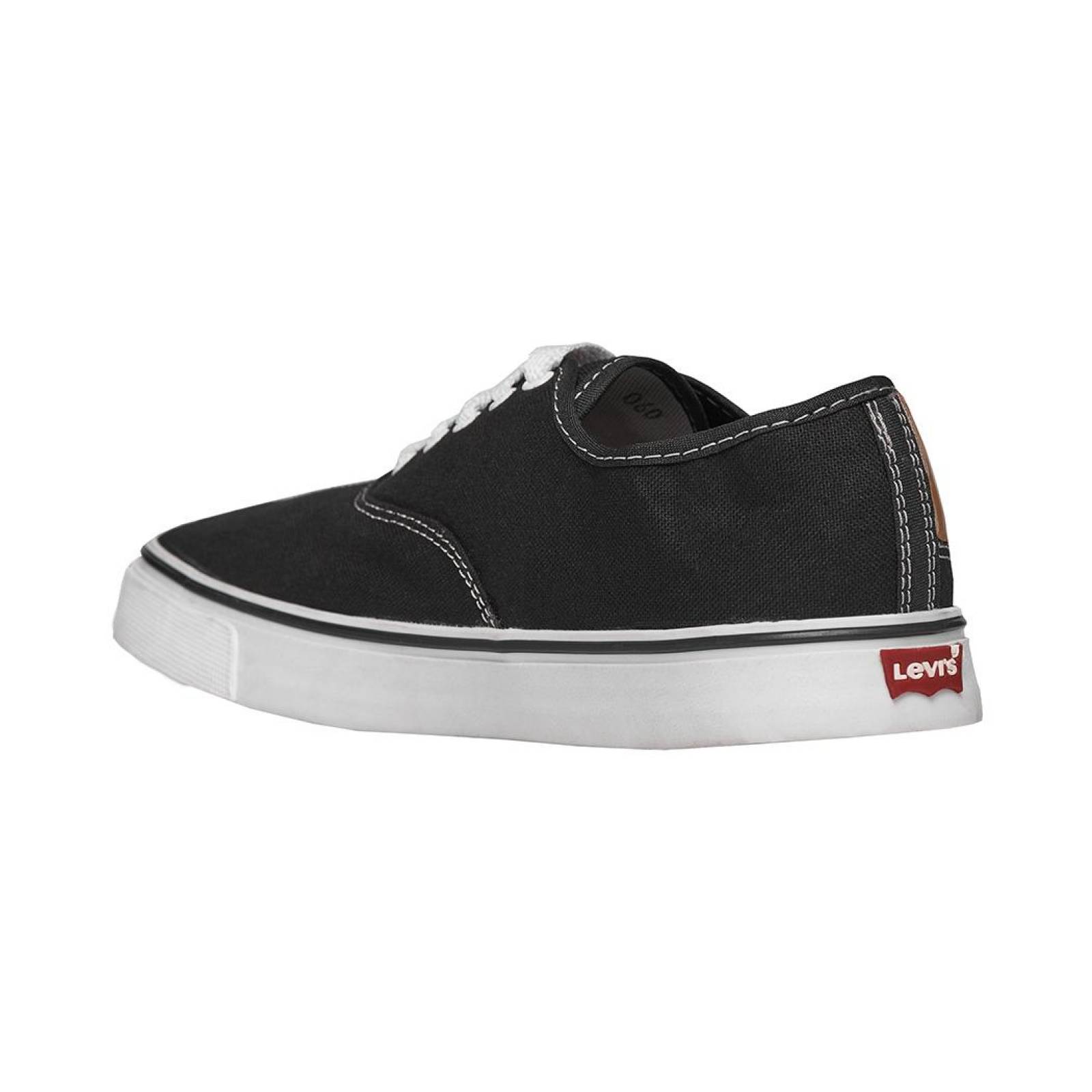 Tenis Mujer Levi's Clásico Textil Negro Moda Casual 