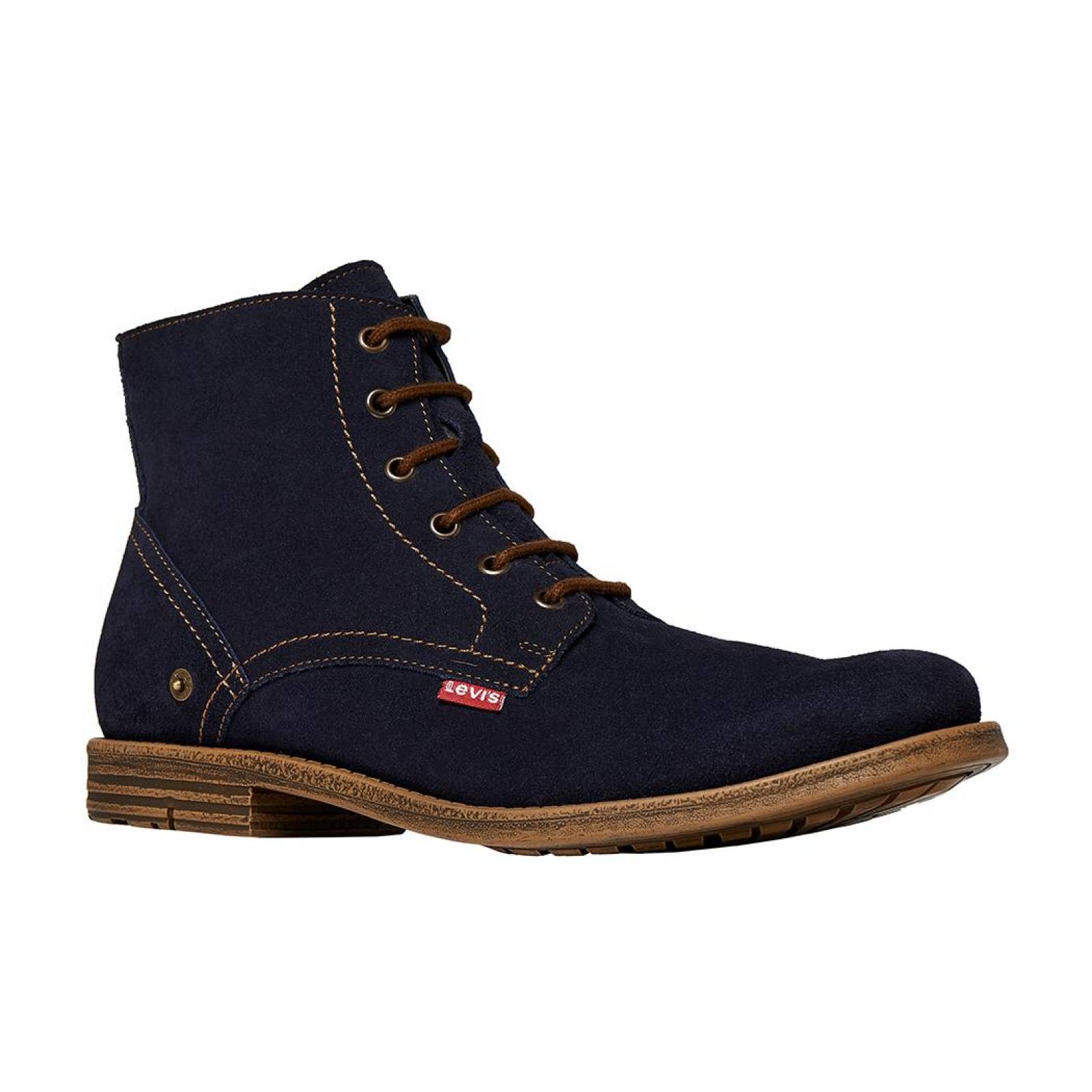 Botas Levi's Casuales Hombre Gamuza Azul Moda Casual 