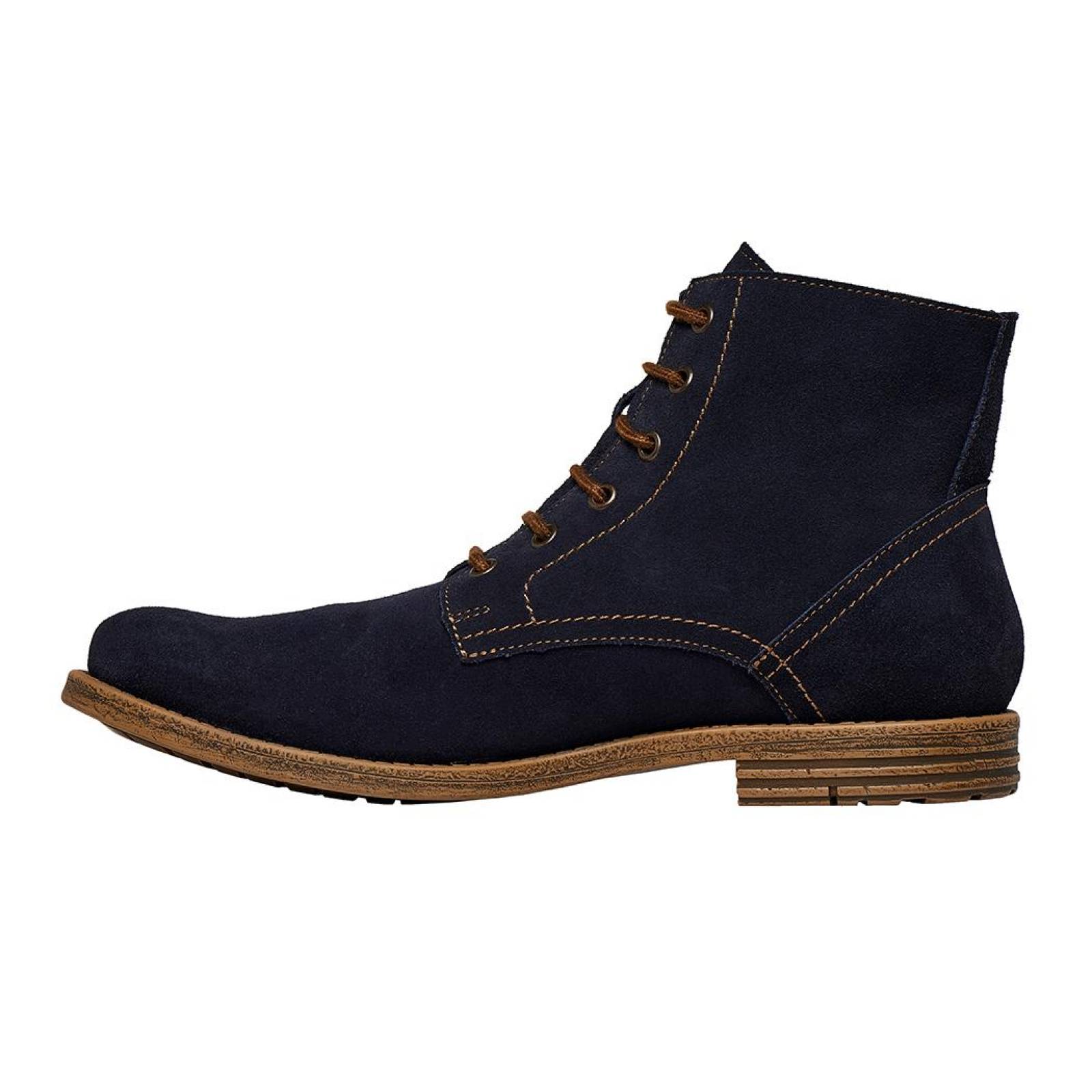 Botas Levi's Casuales Hombre Gamuza Azul Moda Casual 