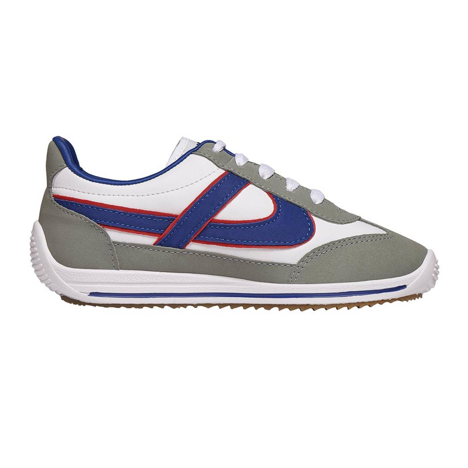 Tenis Panam Casual moda Unisex,Clasico,BLANCO, TIPO PIEL 