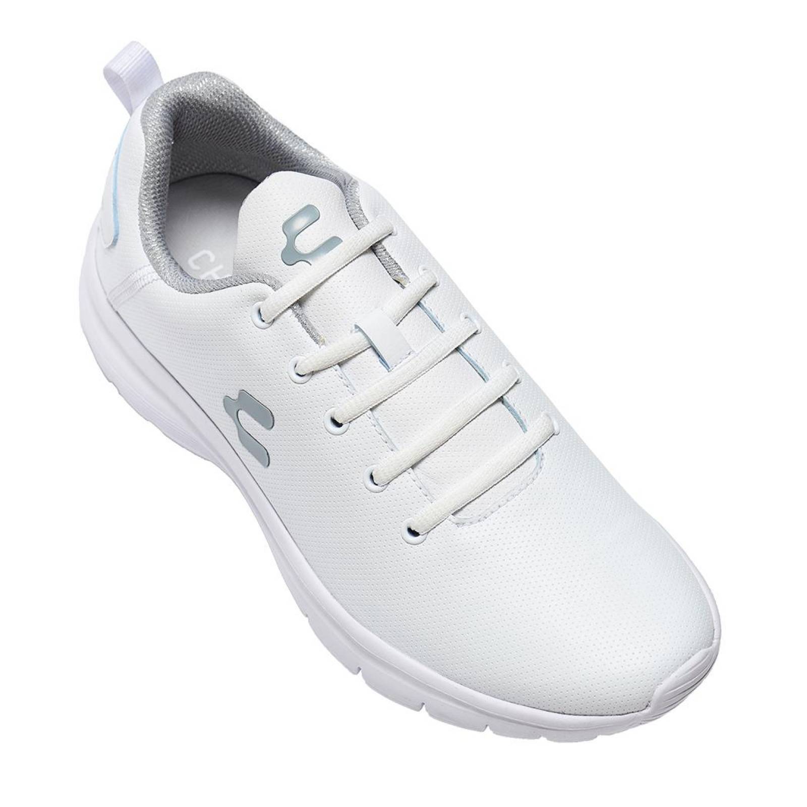 Tenis Charly Para Hombre Tipo Piel Casual/Deportivo Blanco