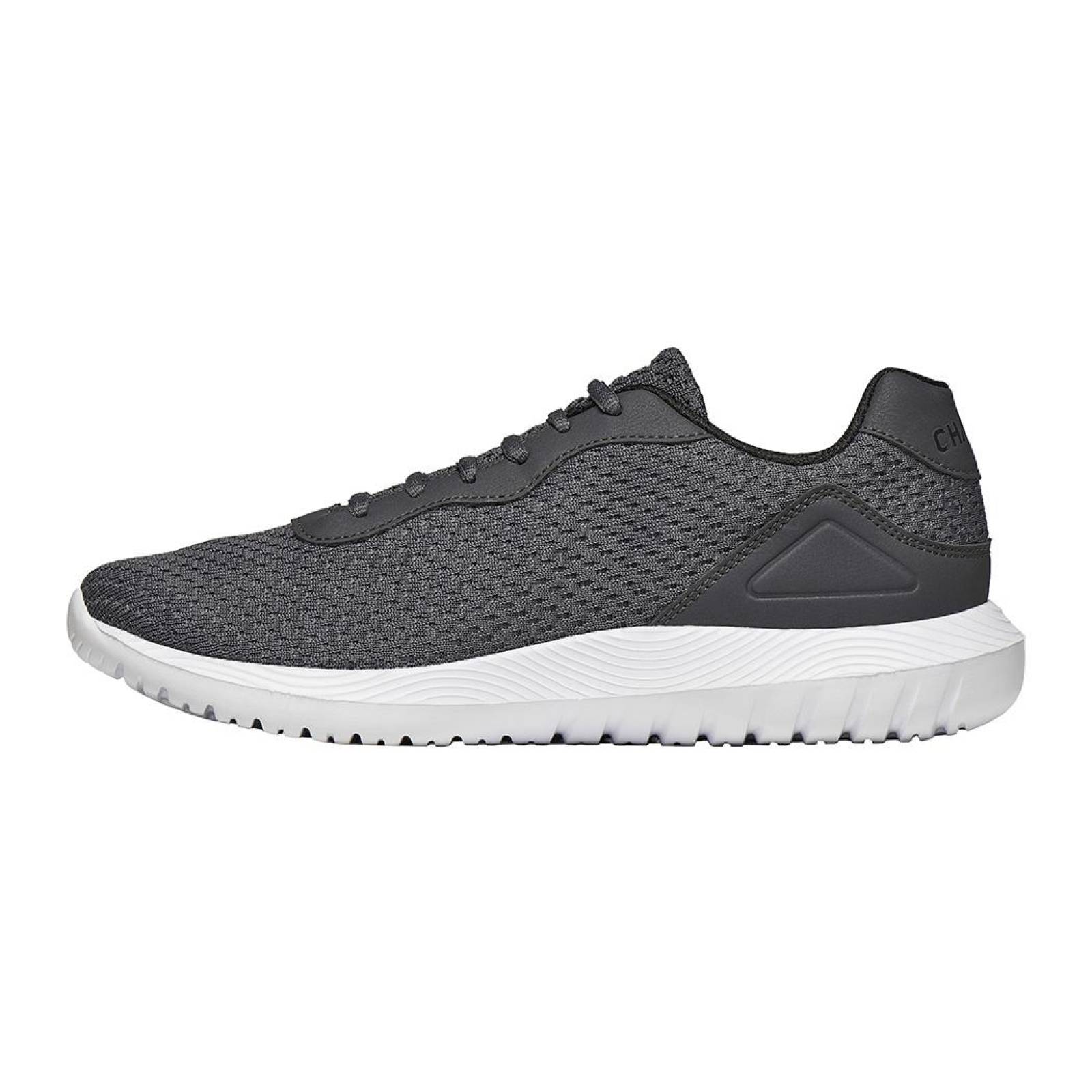 Tenis Charly Hombre Clásicos Casual/Deportivo Textil Gris Ligero 